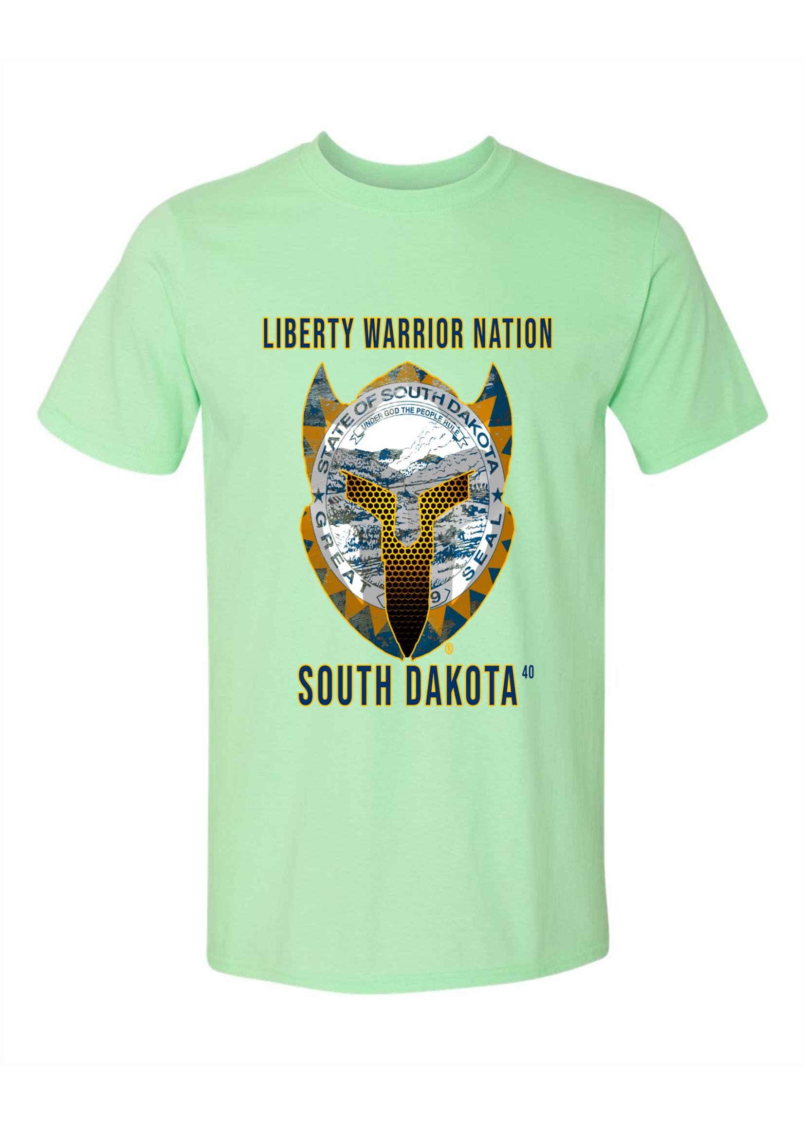 LWN Liberty Warrior Nation South Dakota Shirt