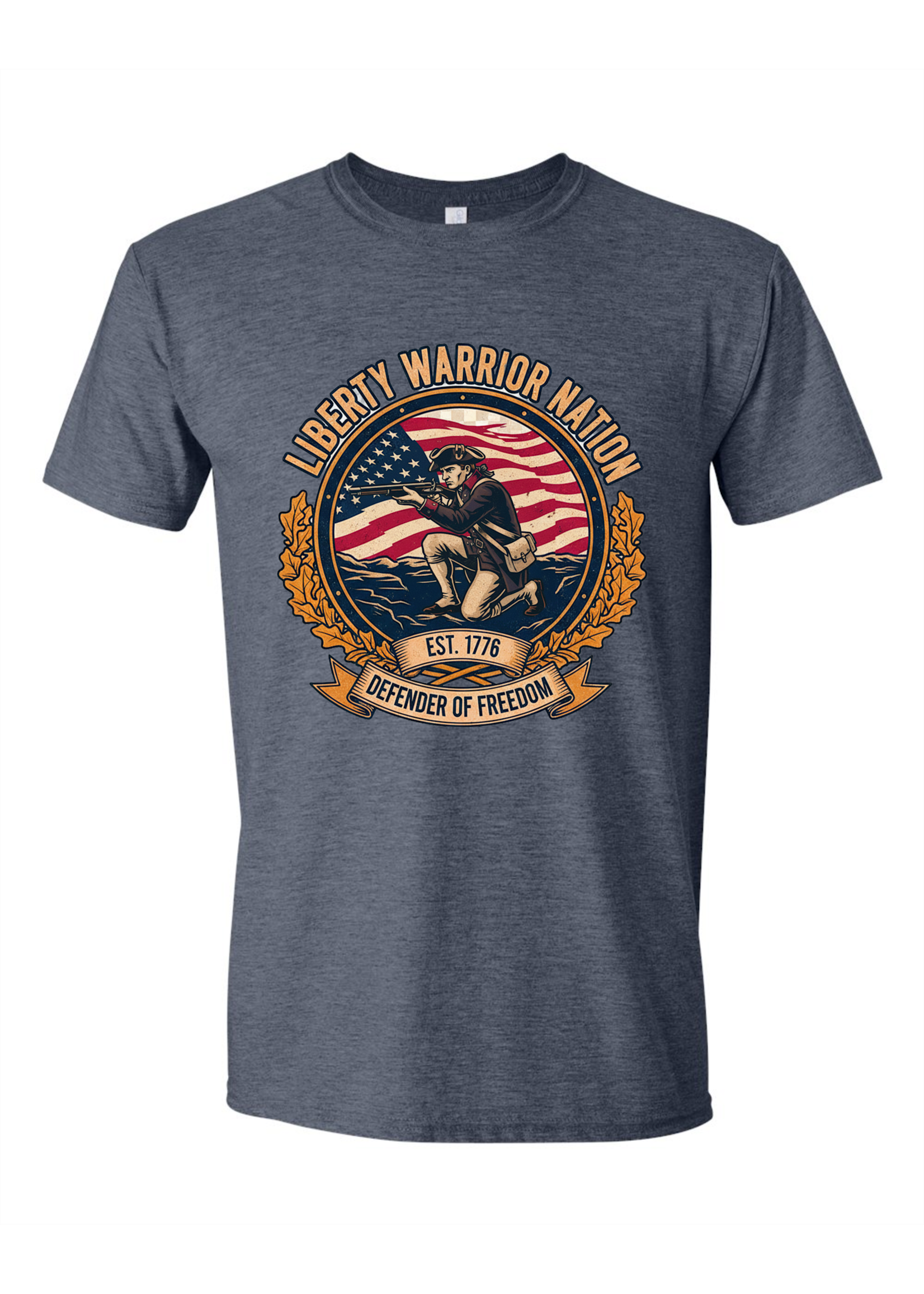 LWN Liberty Warrior Nation Freedom Fighter Shirt