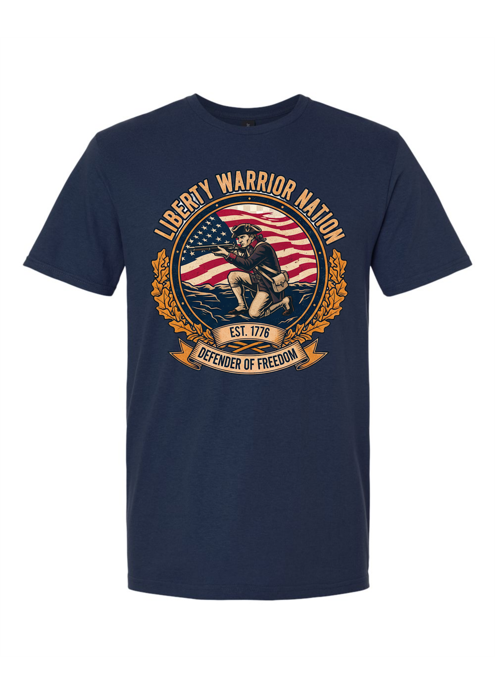 LWN Liberty Warrior Nation Freedom Fighter Shirt