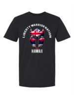 LWN Liberty Warrior Nation Hawaii Shirt with Text
