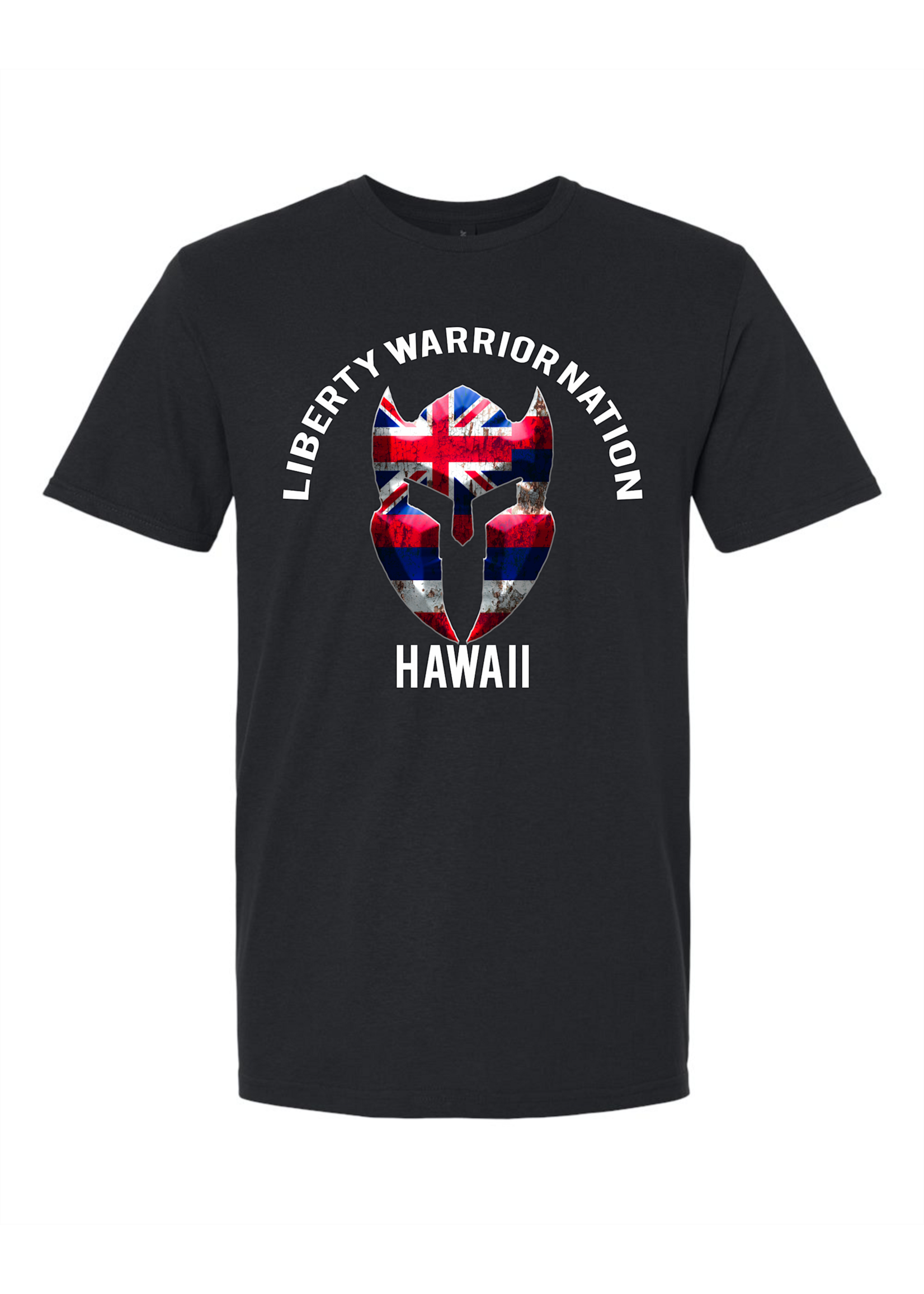 LWN Liberty Warrior Nation Hawaii Shirt with Text