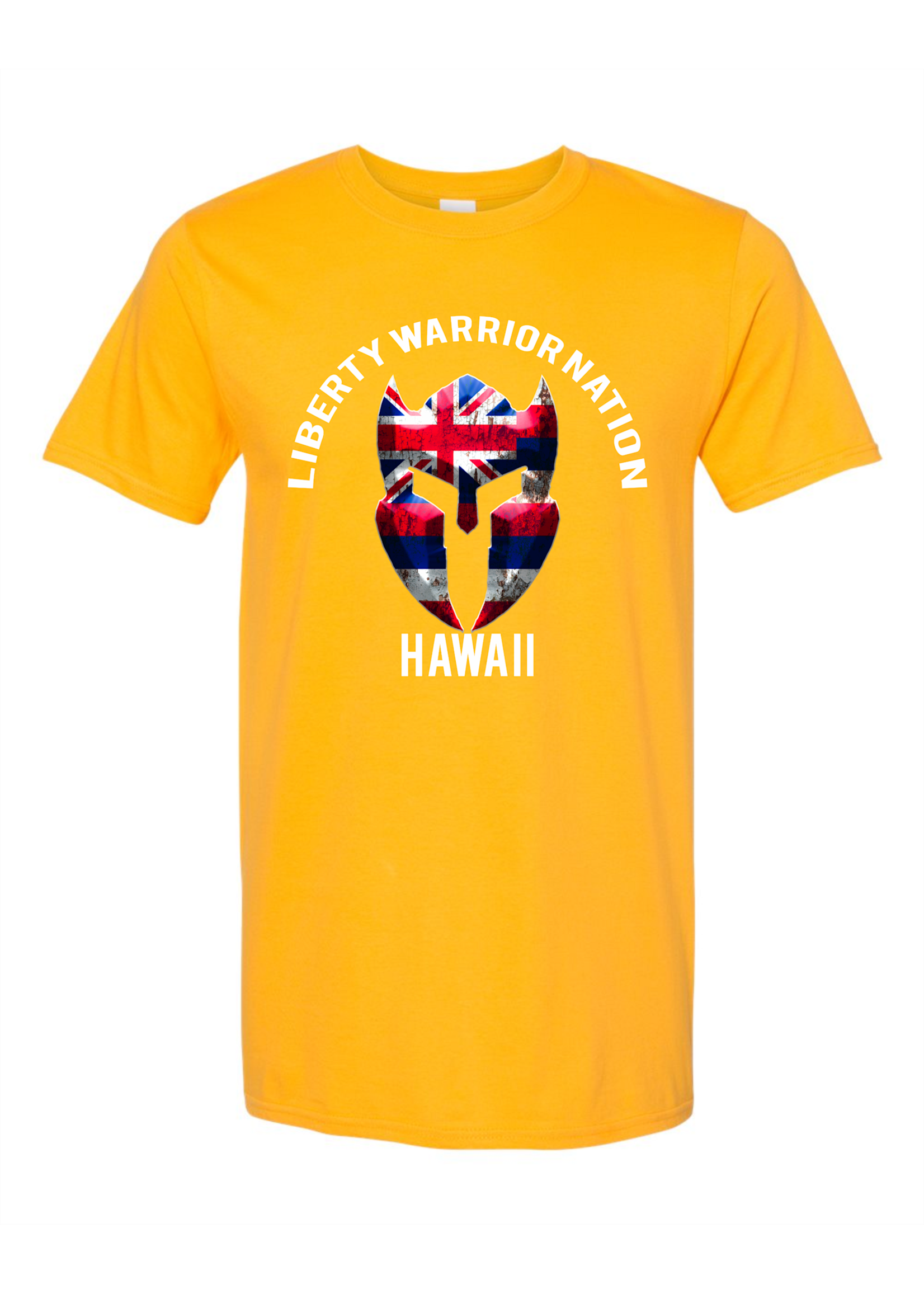 LWN Liberty Warrior Nation Hawaii Shirt with Text