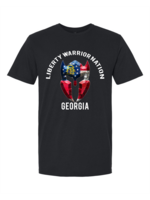 LWN Liberty Warrior Nation Georgia Shirt with Text