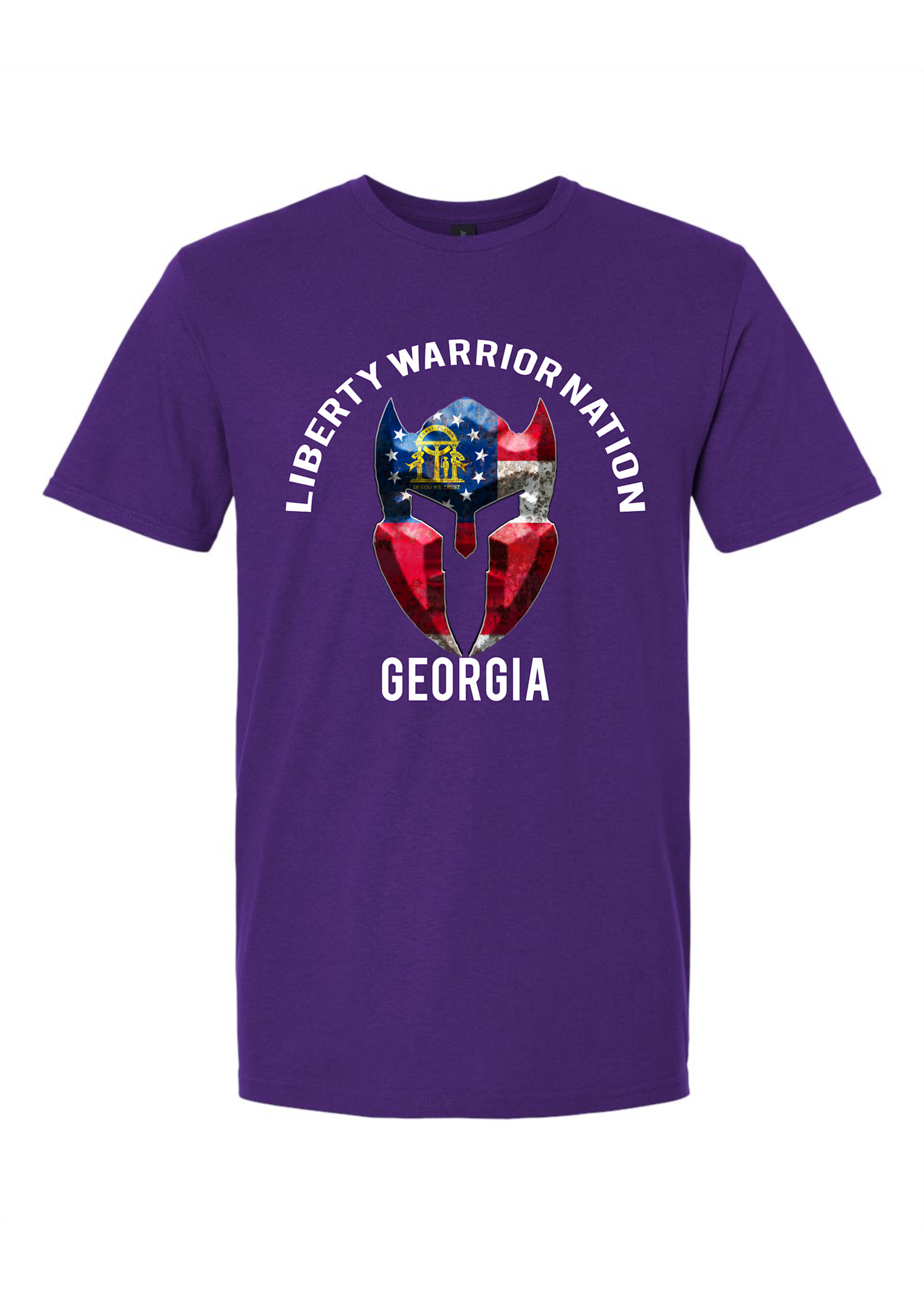 LWN Liberty Warrior Nation Georgia Shirt with Text