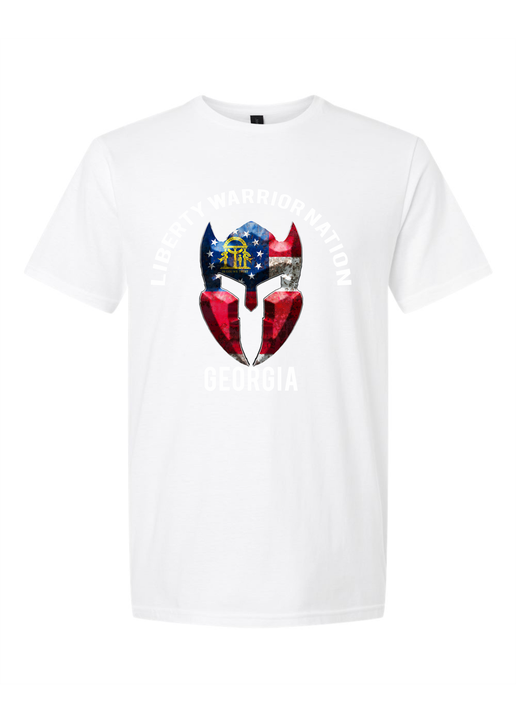 LWN Liberty Warrior Nation Georgia Shirt with Text