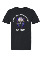 LWN Liberty Warrior Nation Kentucky v2 with Text Shirt