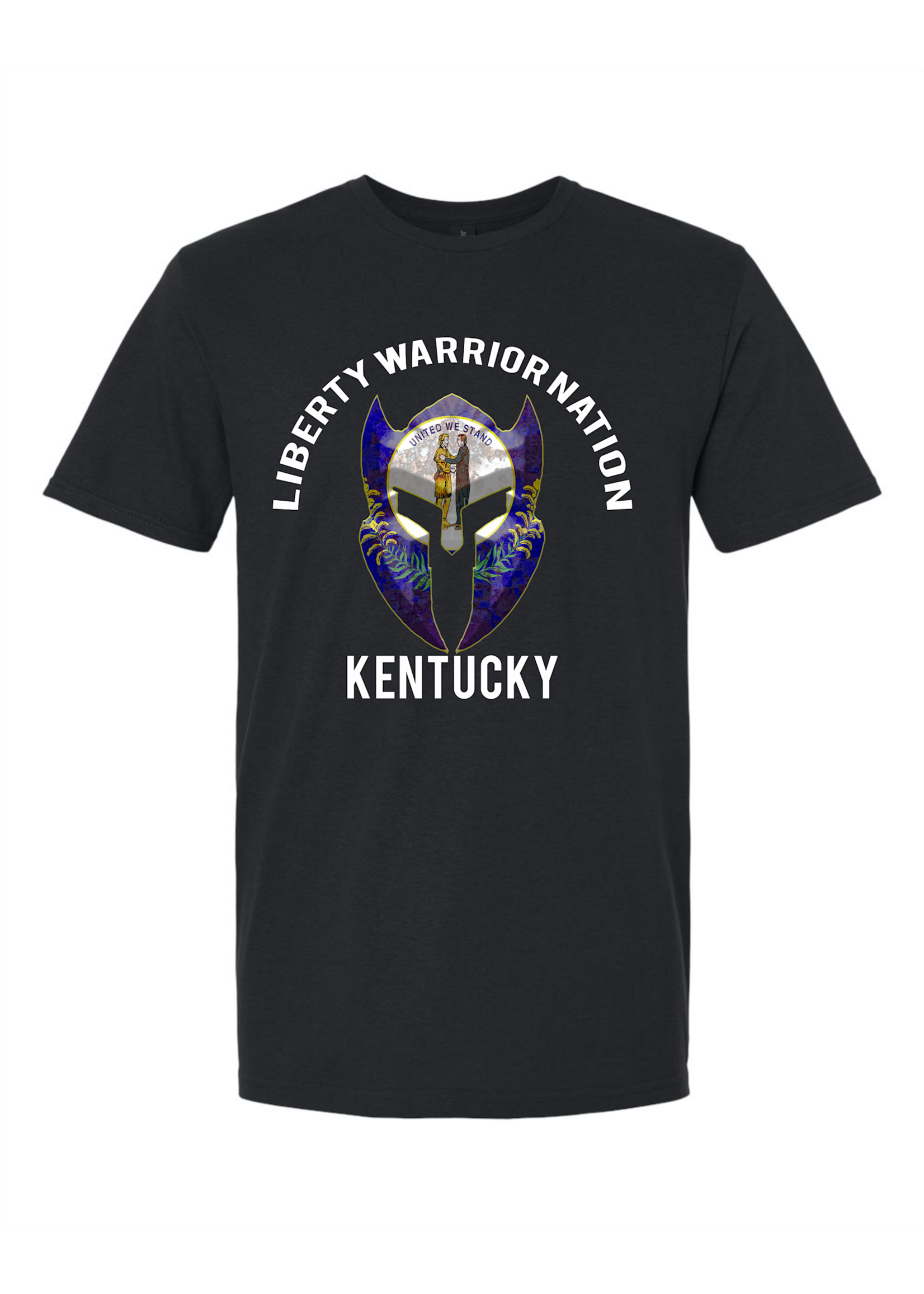 LWN Liberty Warrior Nation Kentucky v2 with Text Shirt