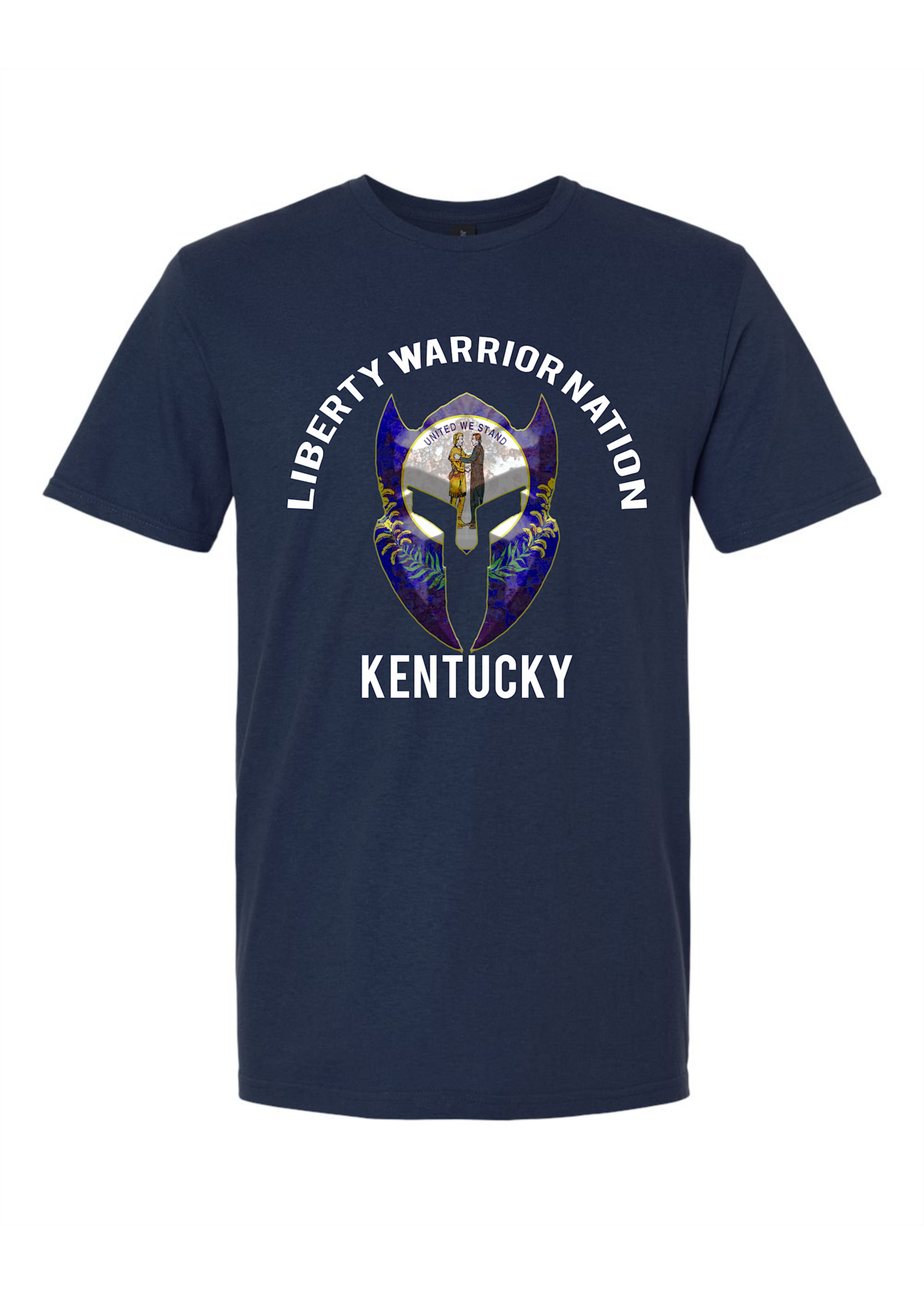 LWN Liberty Warrior Nation Kentucky v2 with Text Shirt