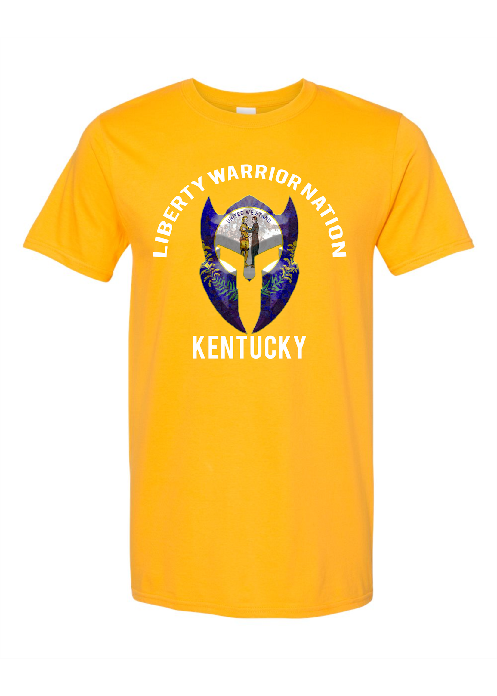 LWN Liberty Warrior Nation Kentucky v2 with Text Shirt