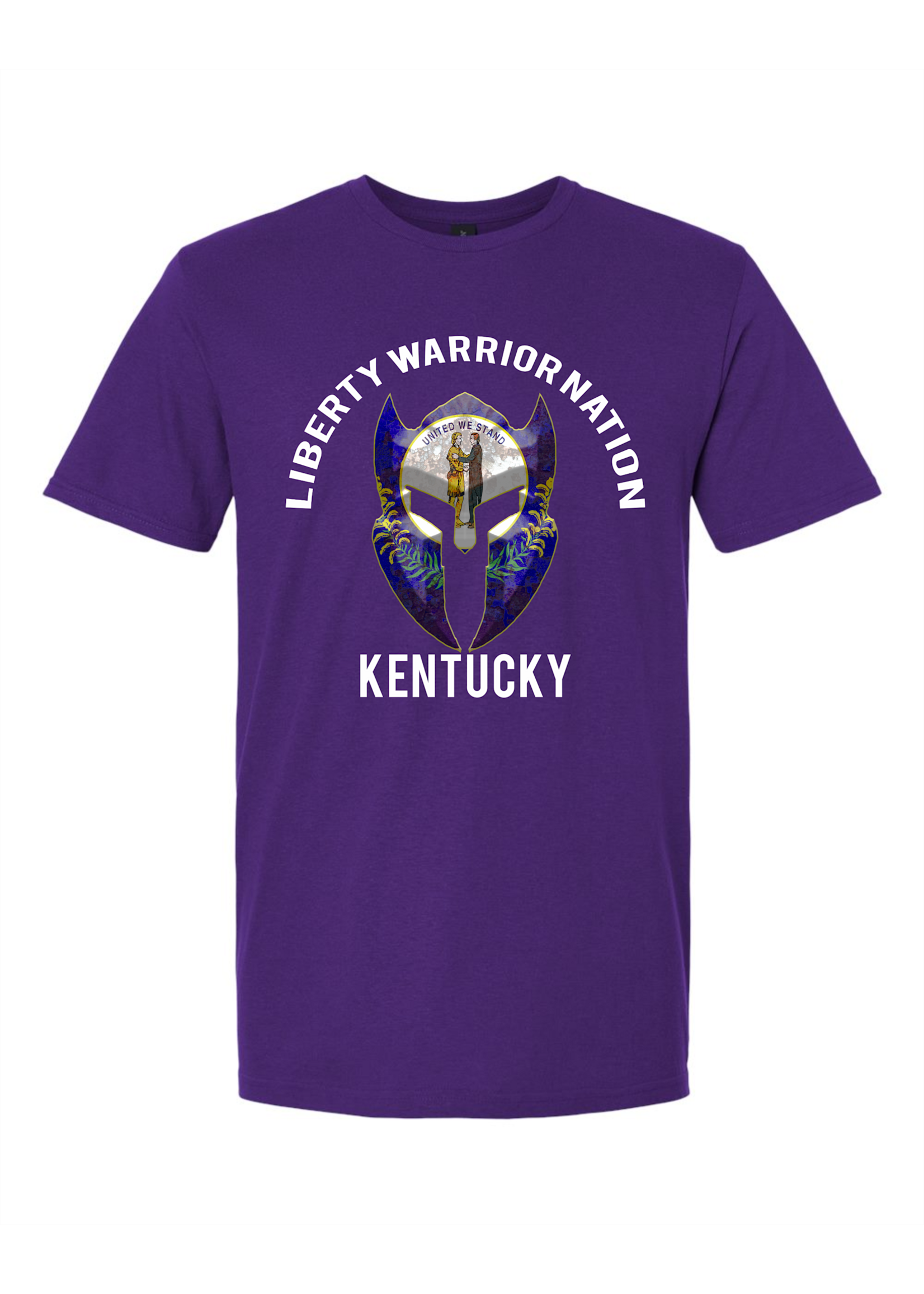 LWN Liberty Warrior Nation Kentucky v2 with Text Shirt