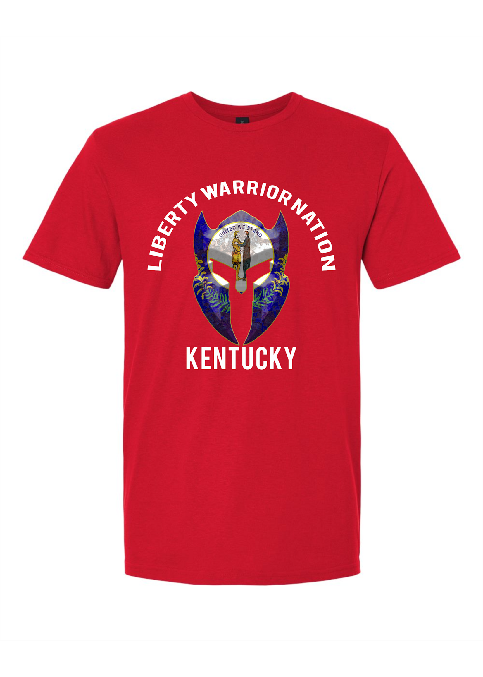 LWN Liberty Warrior Nation Kentucky v2 with Text Shirt