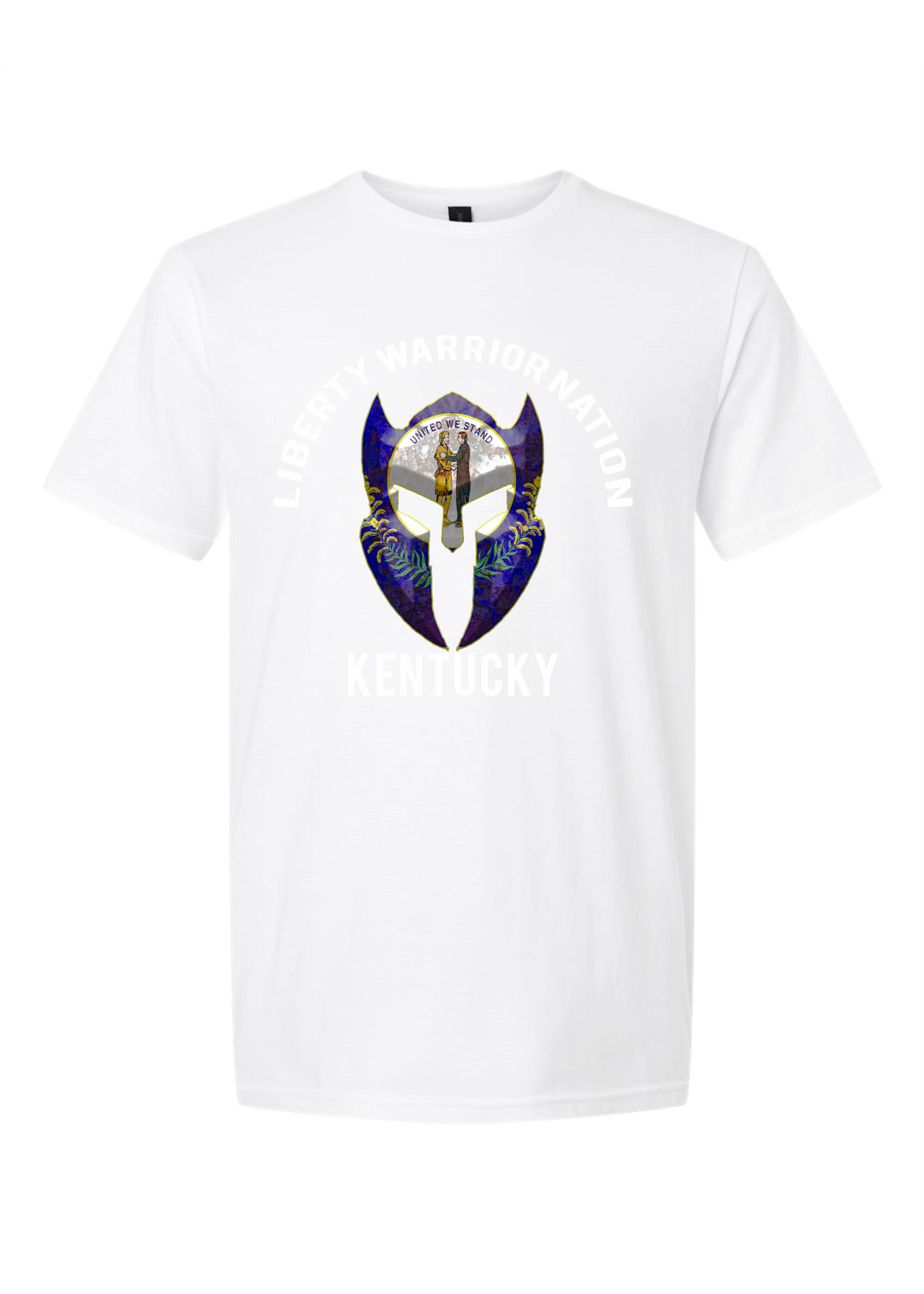 LWN Liberty Warrior Nation Kentucky v2 with Text Shirt