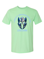 LWN Liberty Warrior Nation Louisiana v2 with Text Shirt