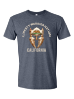 LWN Liberty Warrior Nation California v2 with Text Shirt