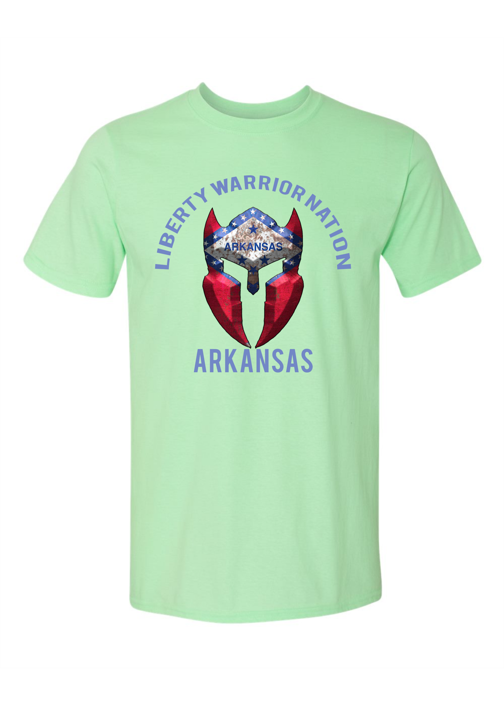 LWN Liberty Warrior Nation Arkansas v2 with Text Shirt
