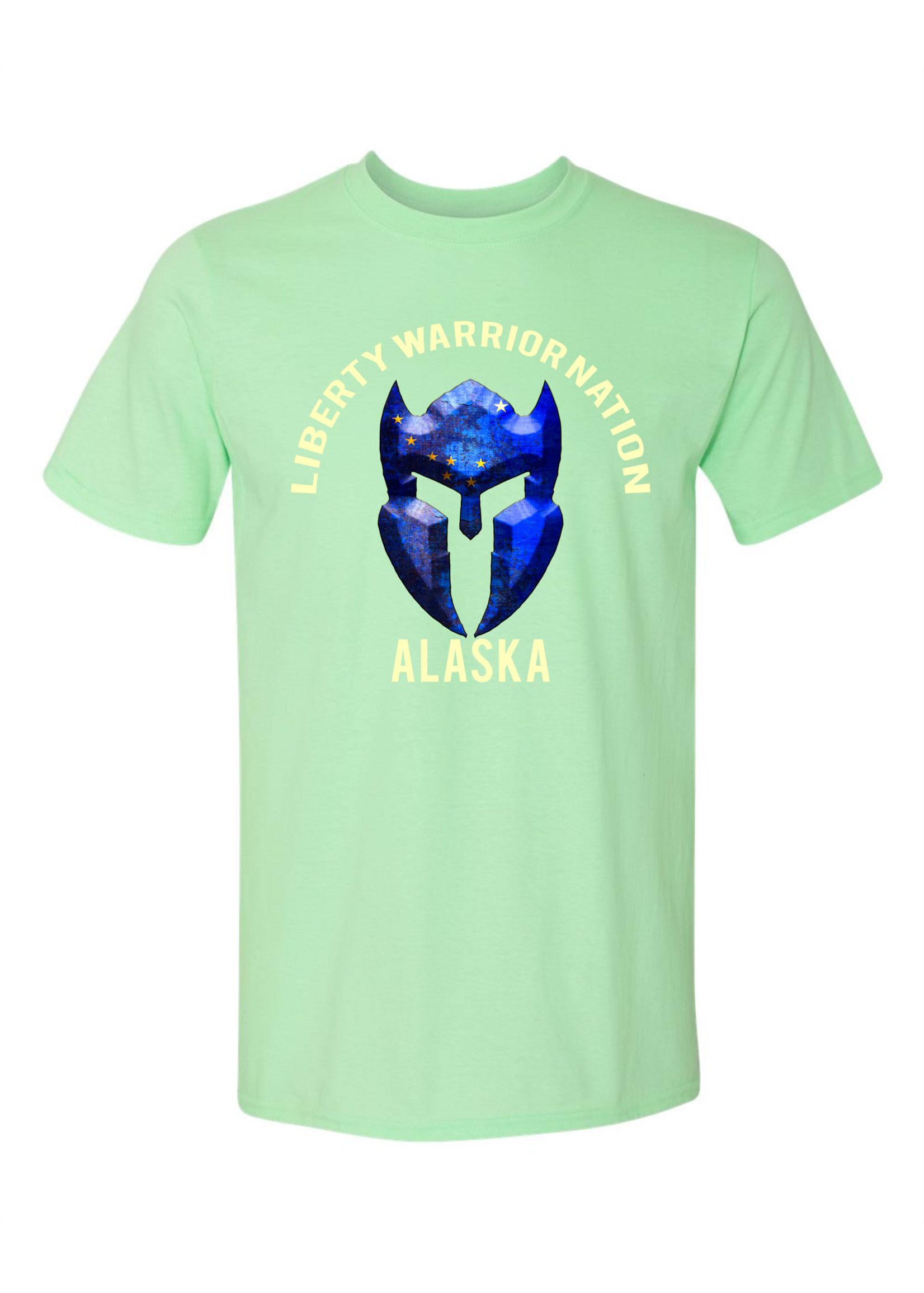 LWN Liberty Warrior Nation Alaska v2 with Text Shirt