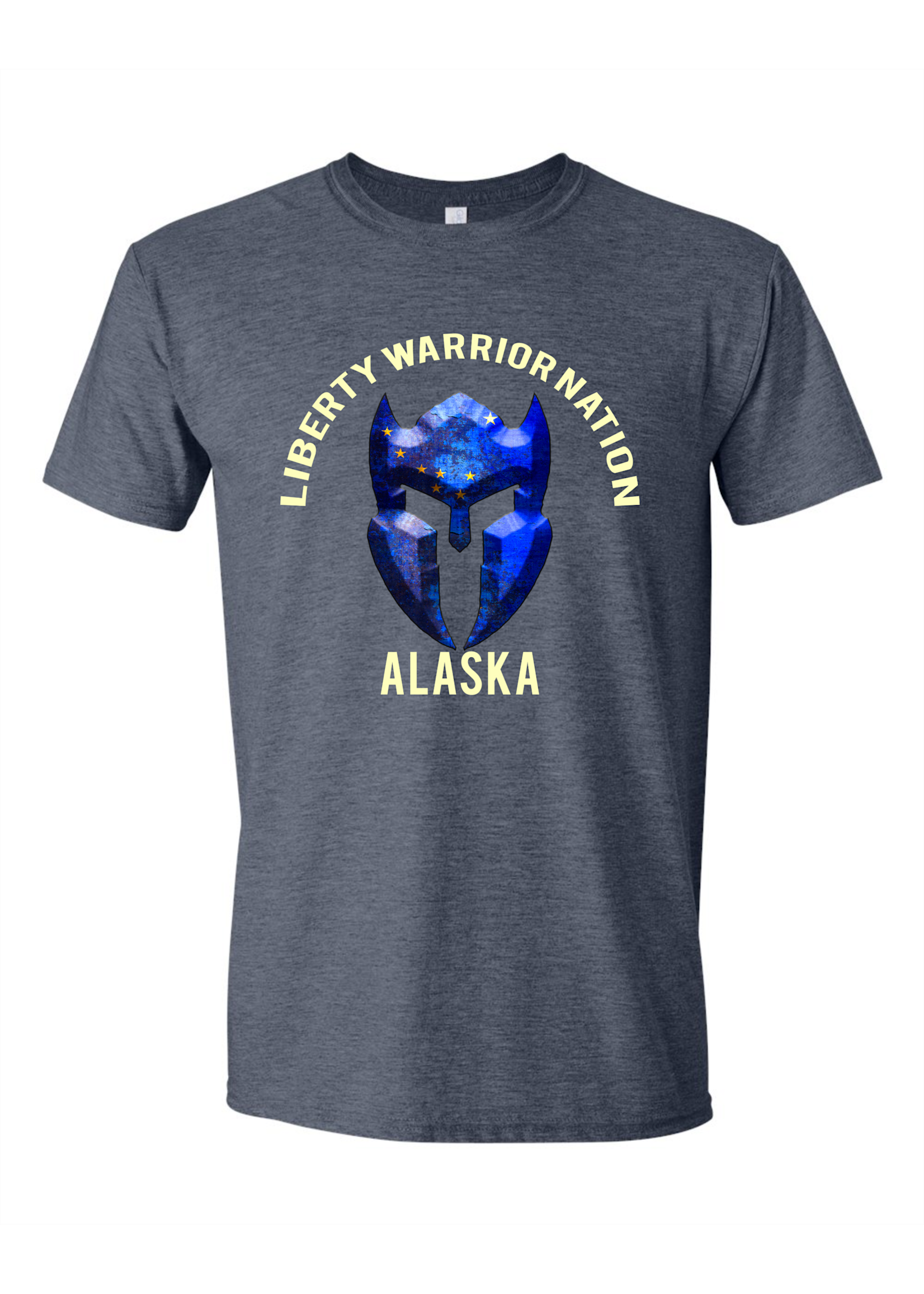 LWN Liberty Warrior Nation Alaska v2 with Text Shirt