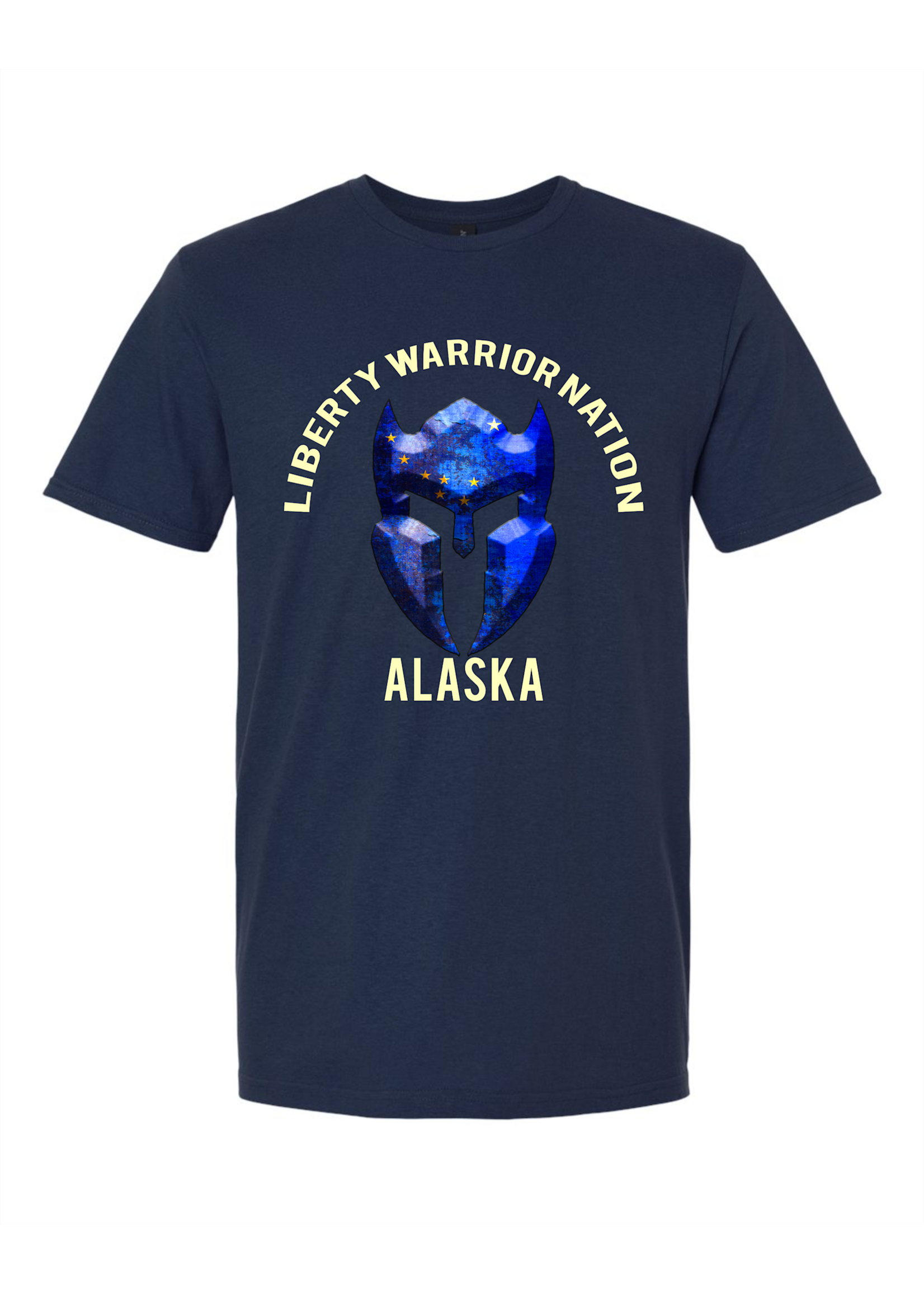 LWN Liberty Warrior Nation Alaska v2 with Text Shirt