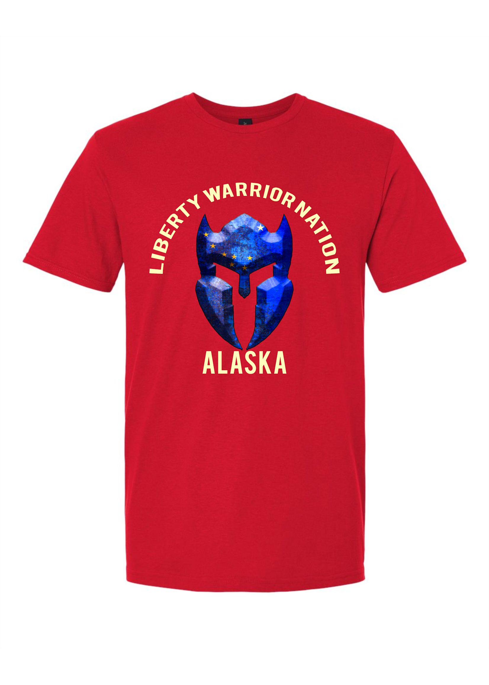 LWN Liberty Warrior Nation Alaska v2 with Text Shirt
