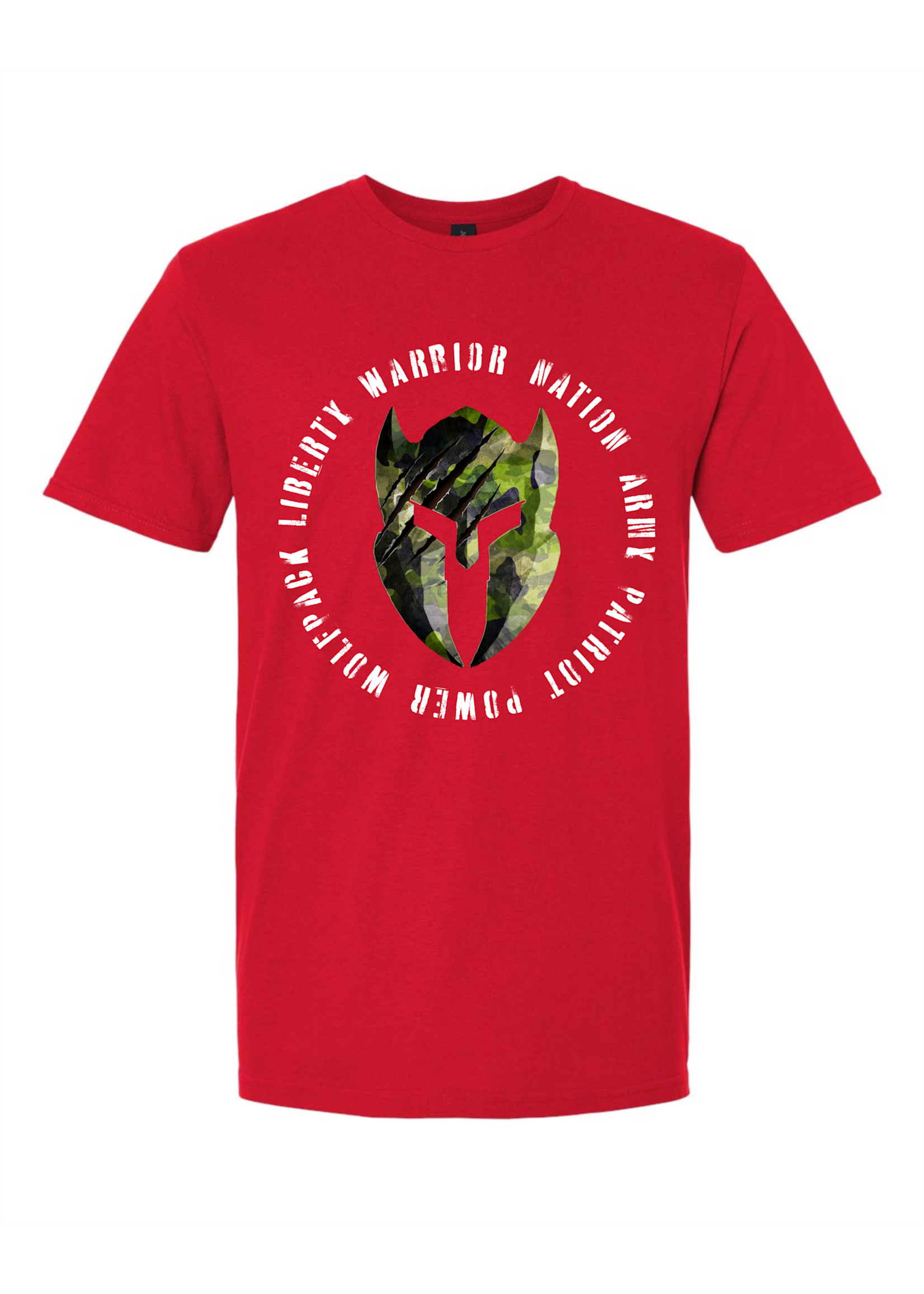 LWN Liberty Warrior Nation Army Wolfpack Shirt