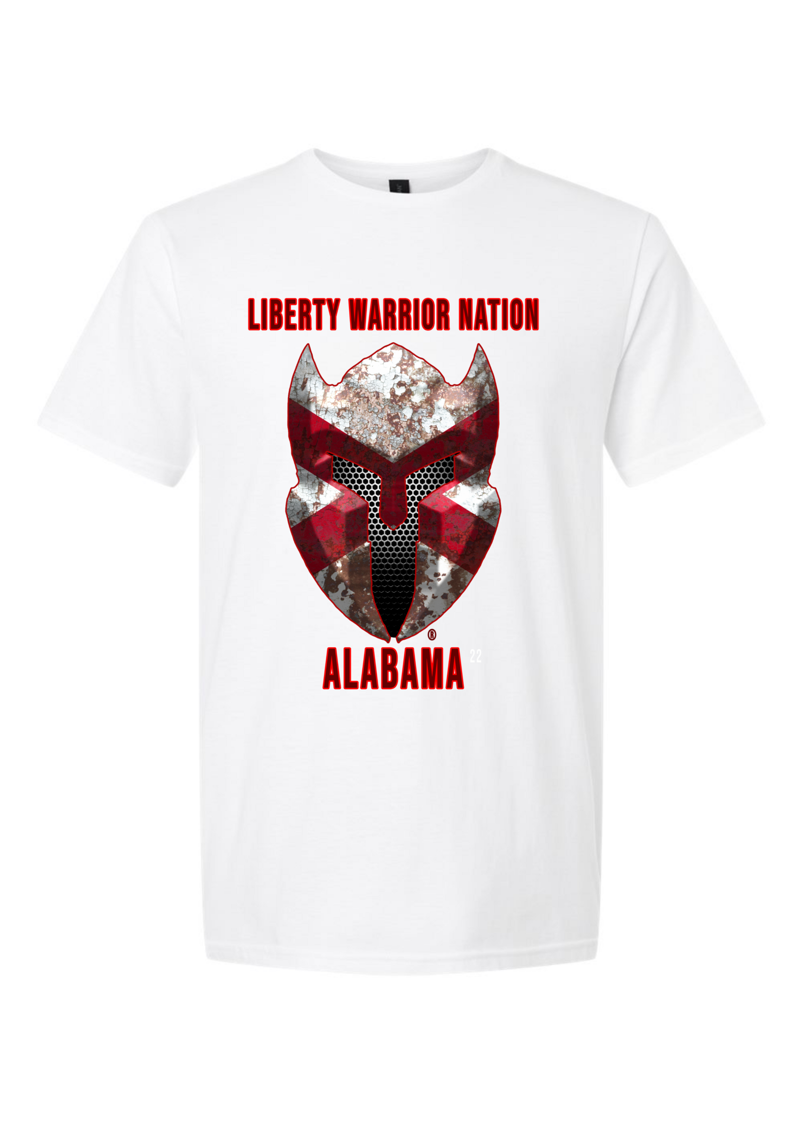 LWN Liberty Warrior Nation Alabama with Text Shirt