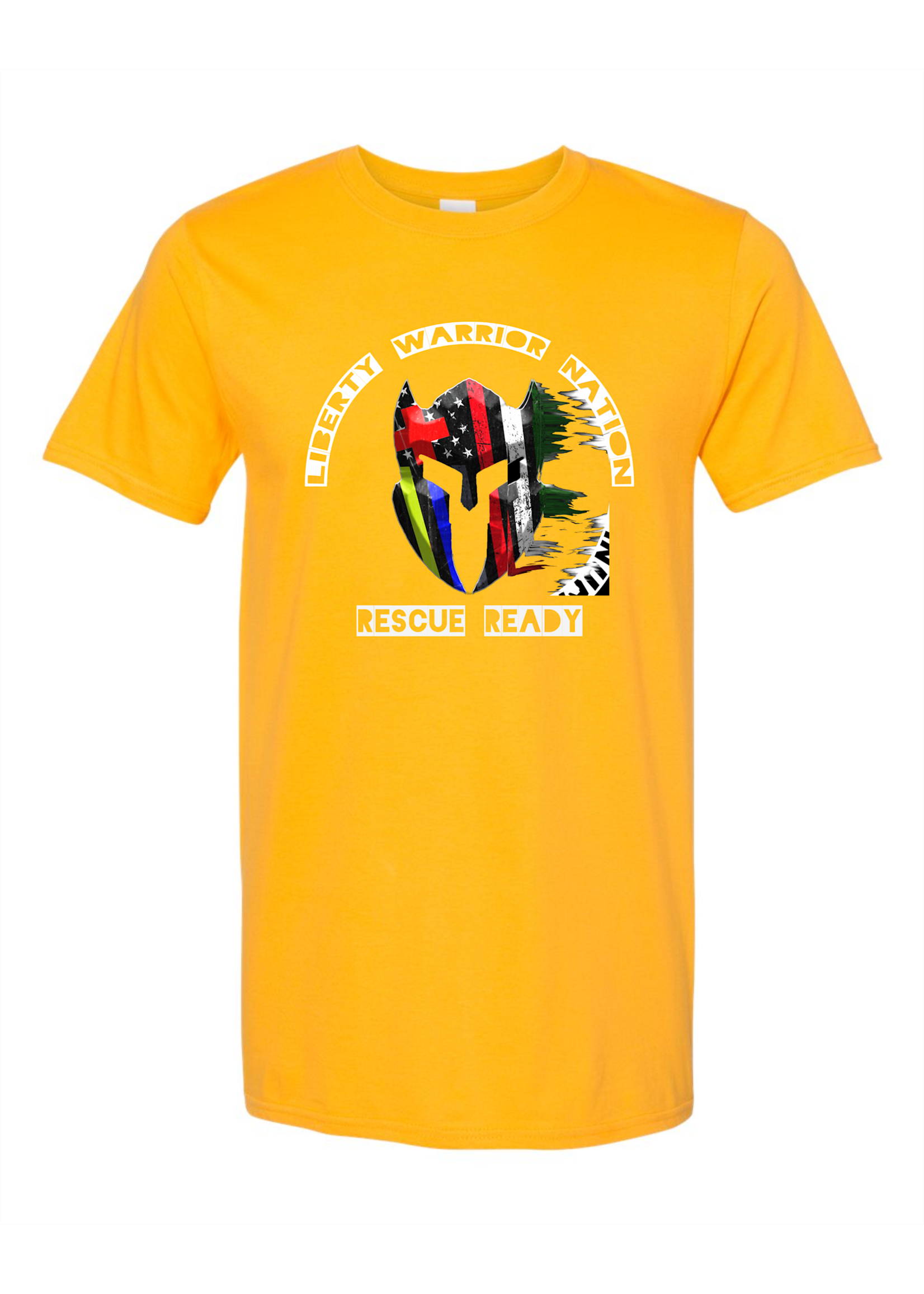 LWN Liberty Warrior Nation 1st Responders Rescue Ready Shirt