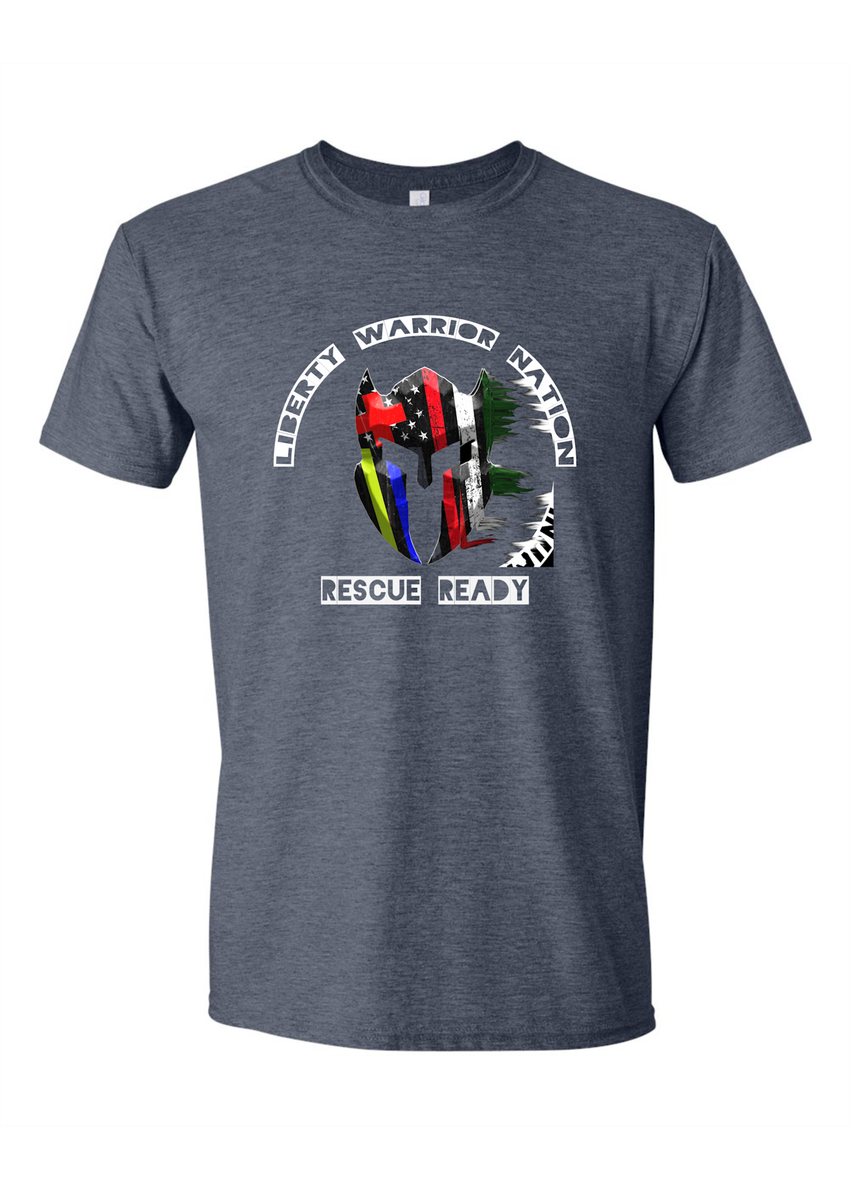 LWN Liberty Warrior Nation 1st Responders Rescue Ready Shirt