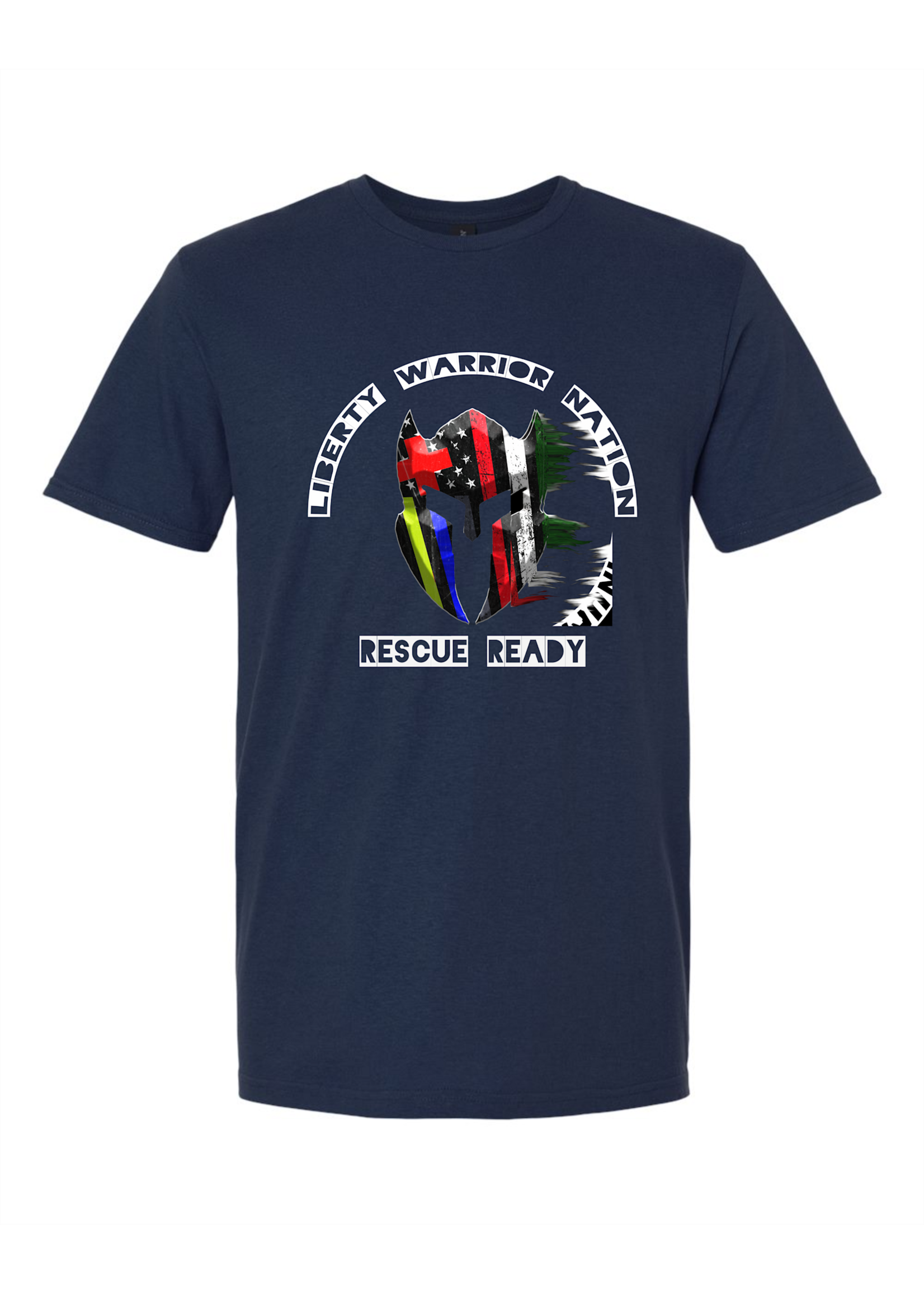 LWN Liberty Warrior Nation 1st Responders Rescue Ready Shirt