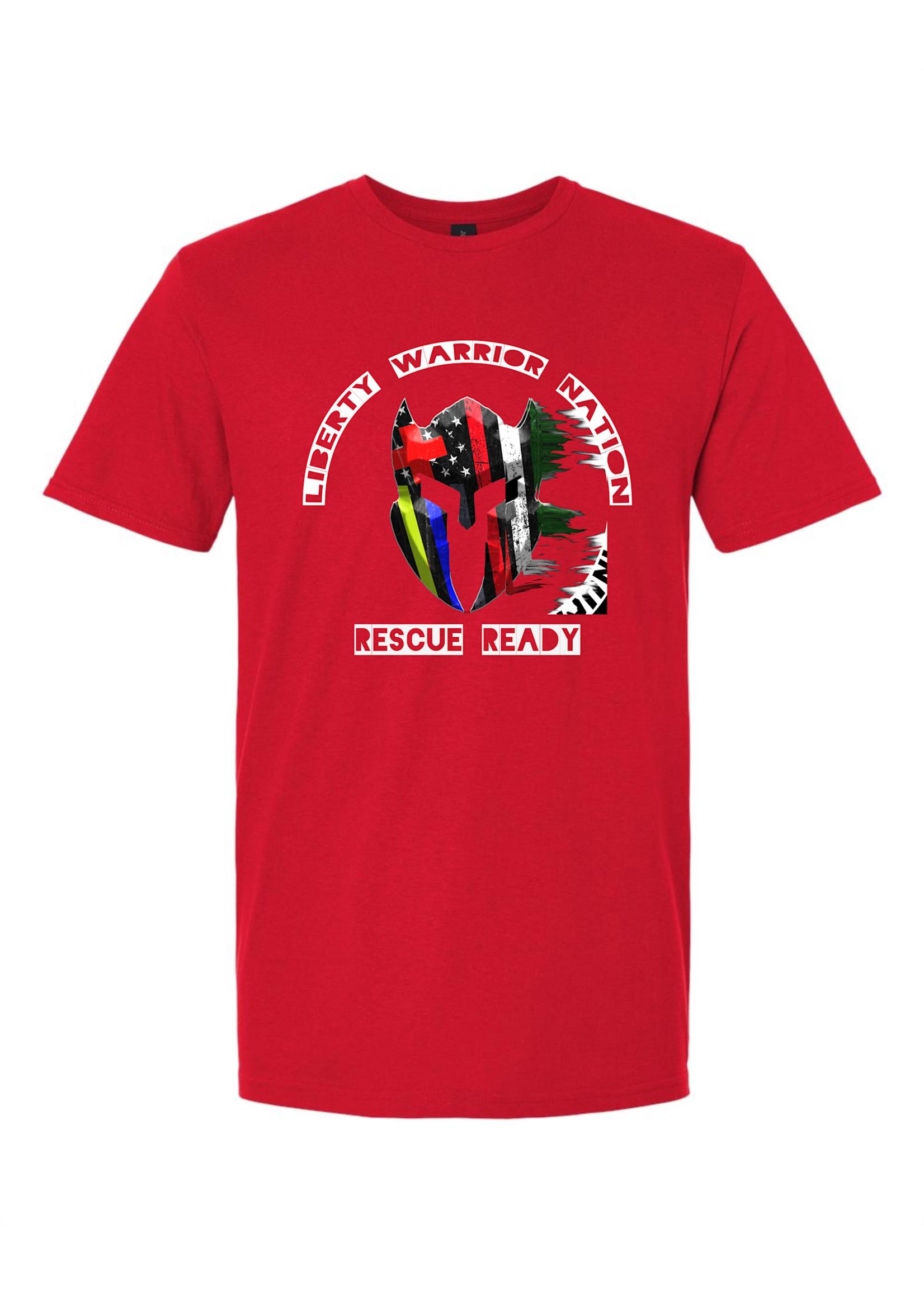 LWN Liberty Warrior Nation 1st Responders Rescue Ready Shirt