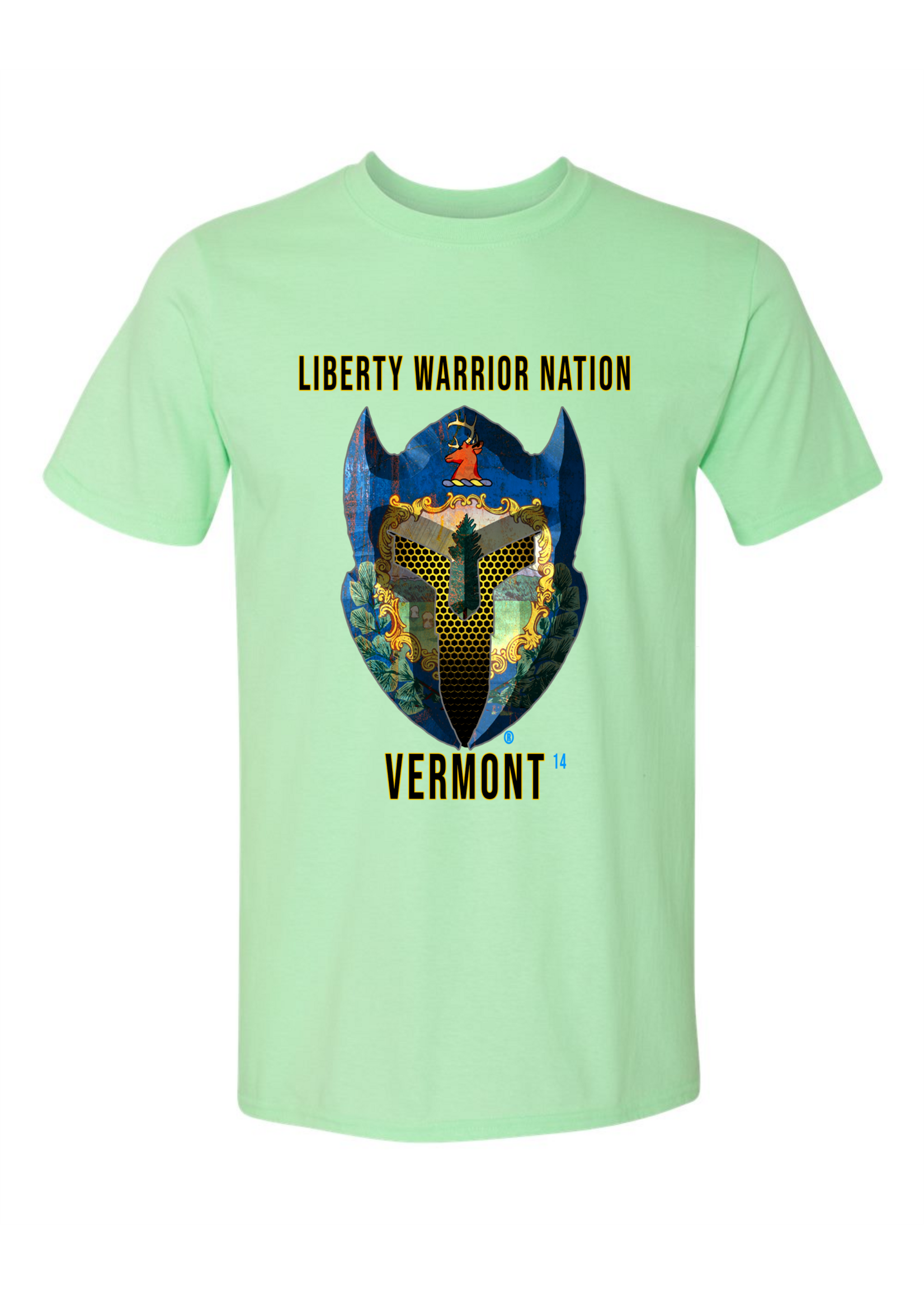 LWN Liberty Warrior Nation Vermont Shirt