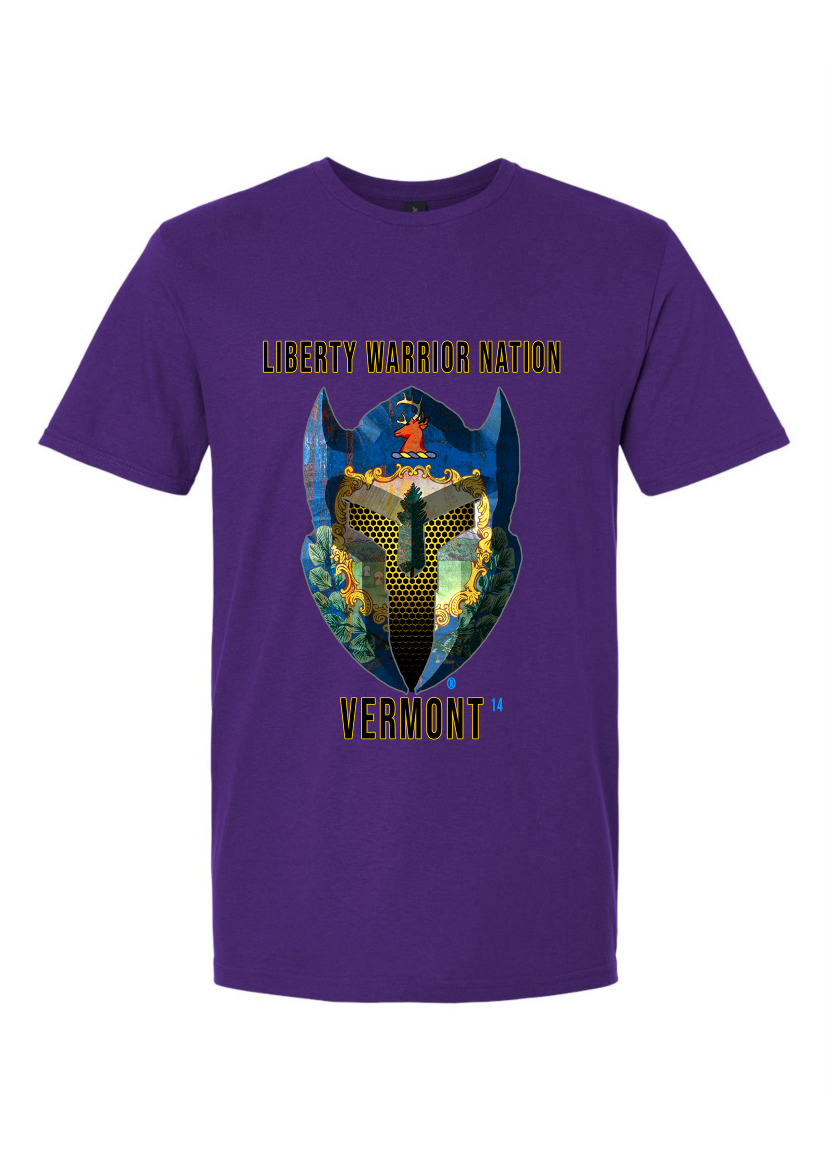LWN Liberty Warrior Nation Vermont Shirt