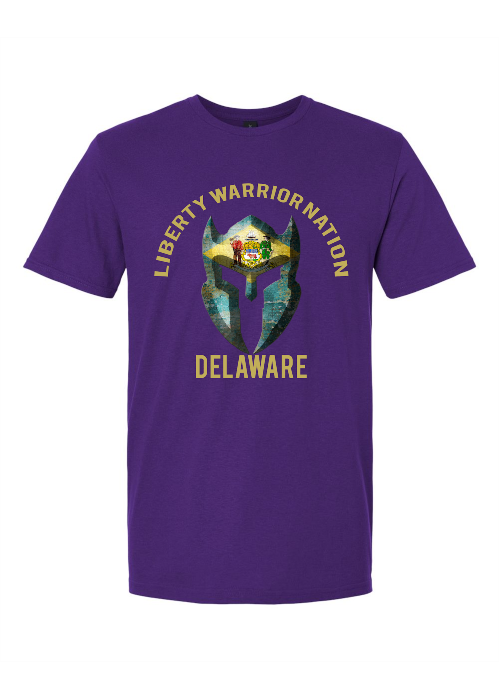 LWN Liberty Warrior Nation Delaware v2 with Text Shirt