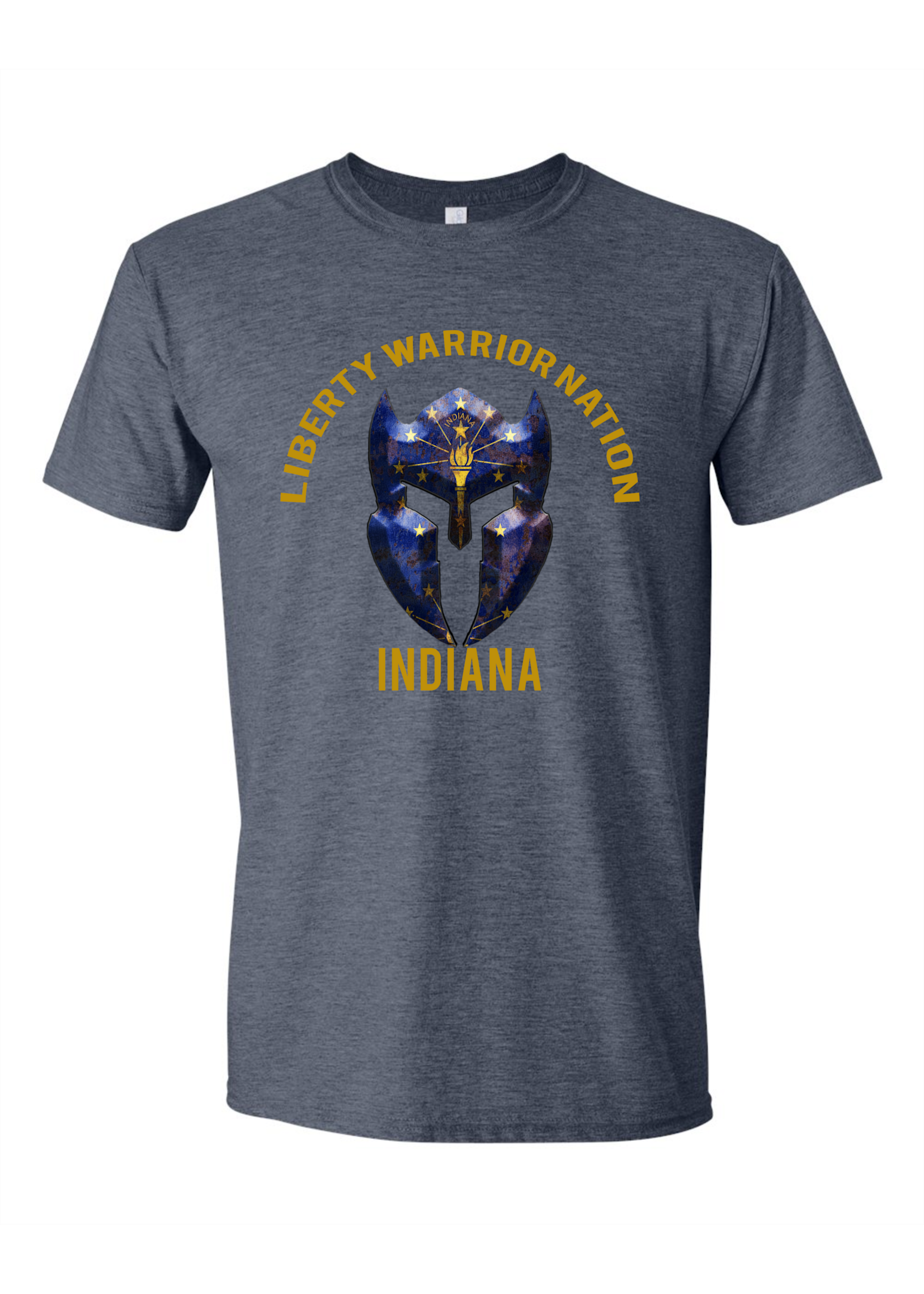 LWN Liberty Warrior Nation Indiana with Text v2 Shirt