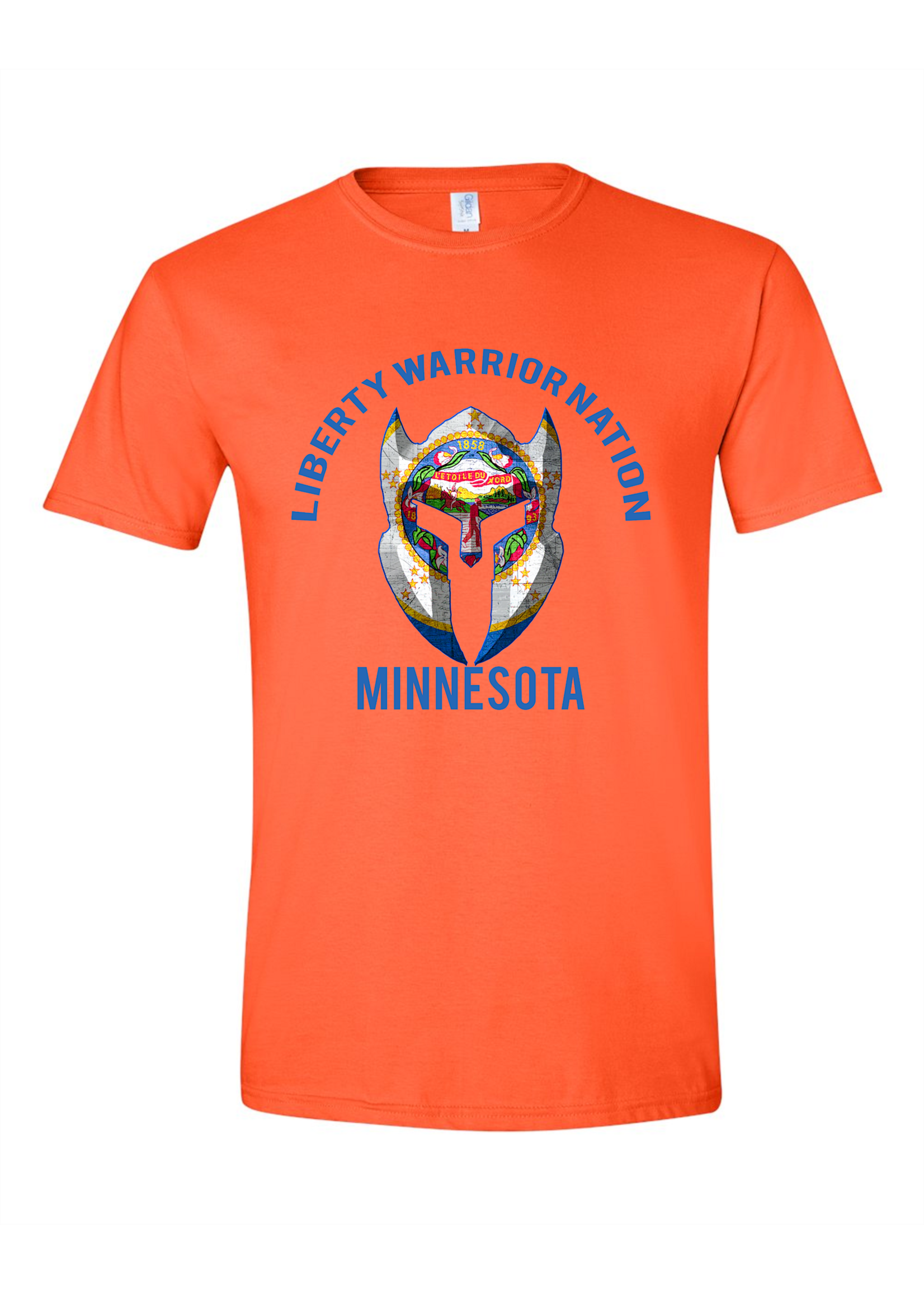 LWN Liberty Warrior Nation Minnesota v2 with Text Shirt