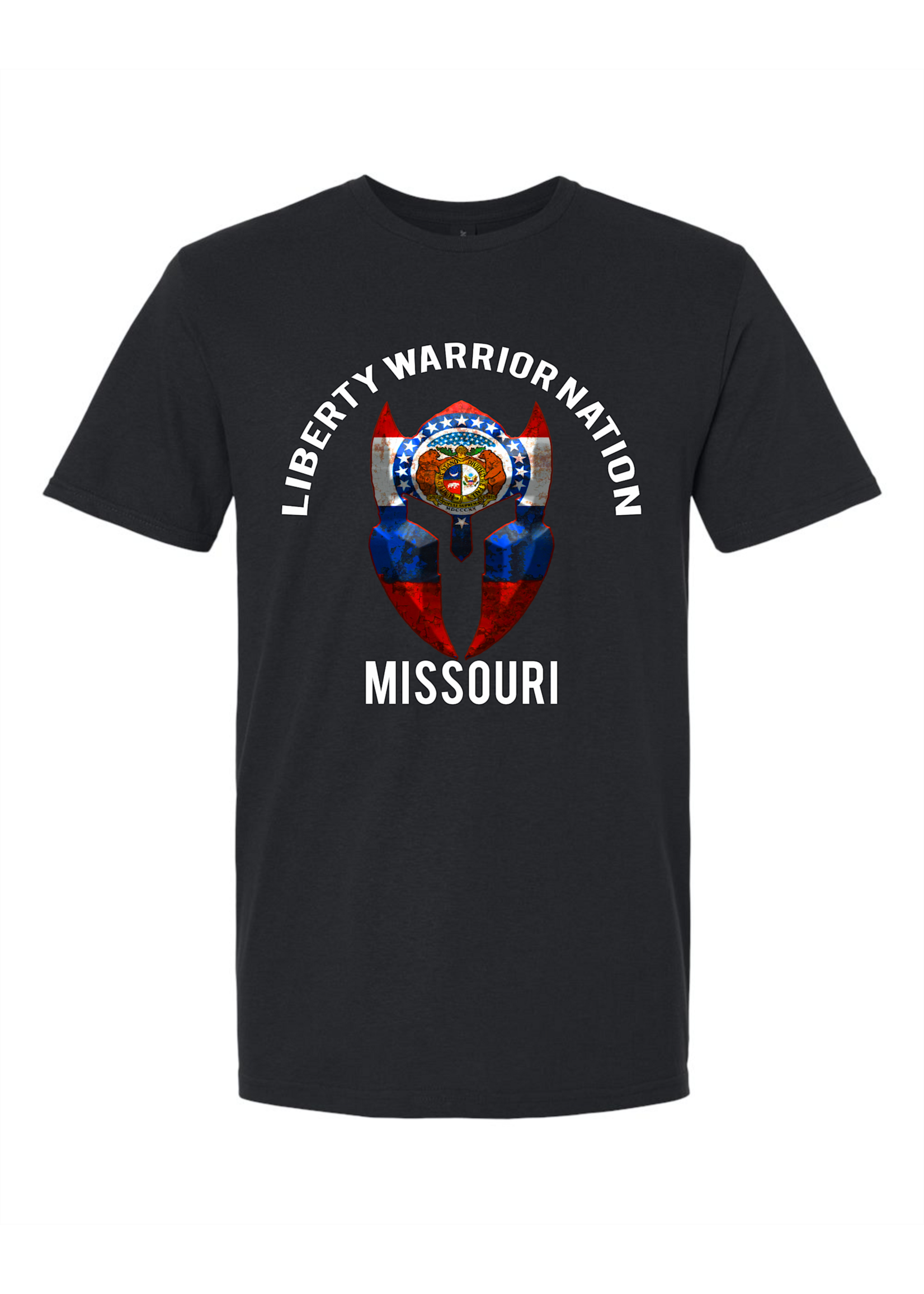 LWN Liberty Warrior Nation Missouri v2 with Text Shirt