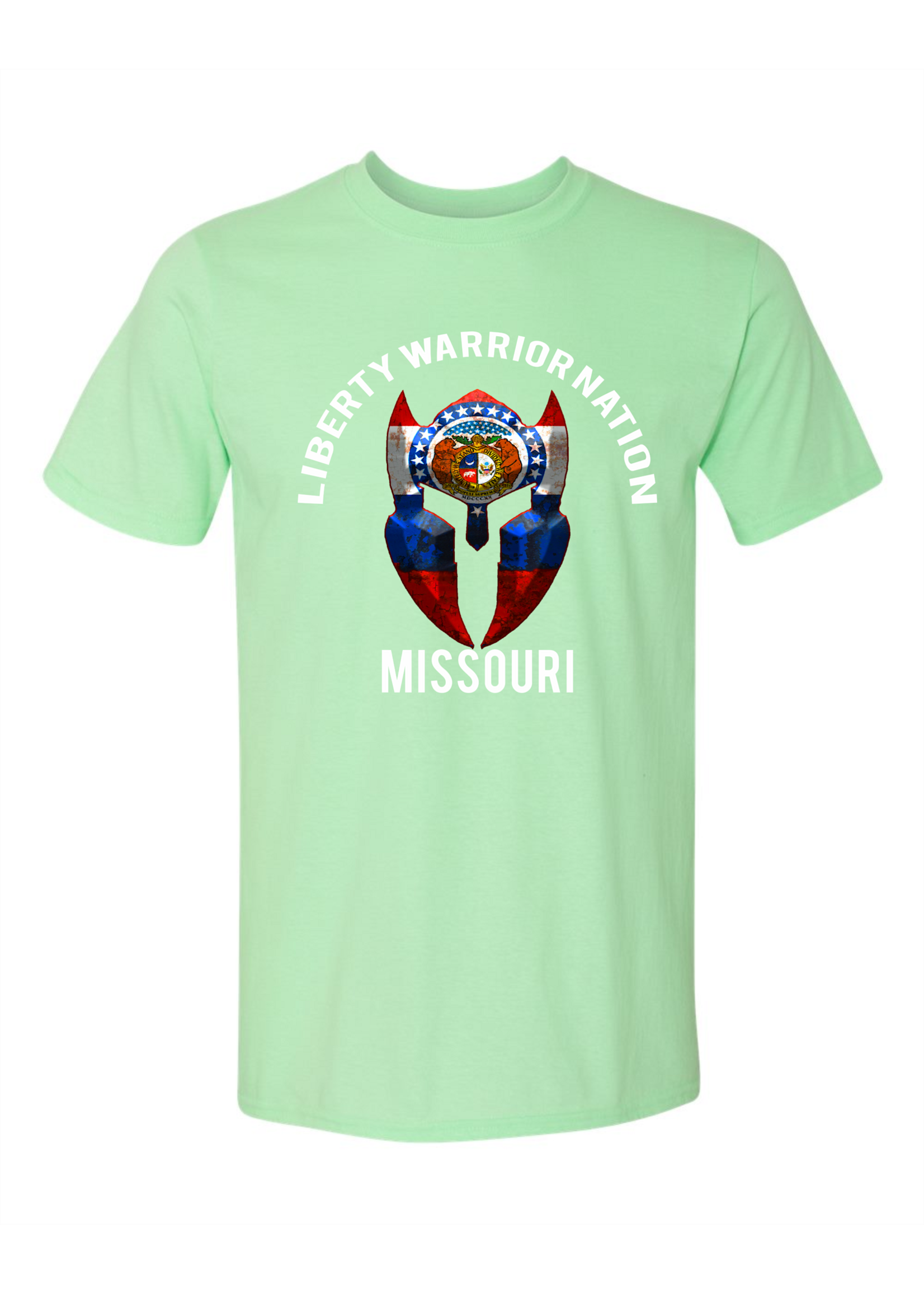 LWN Liberty Warrior Nation Missouri v2 with Text Shirt