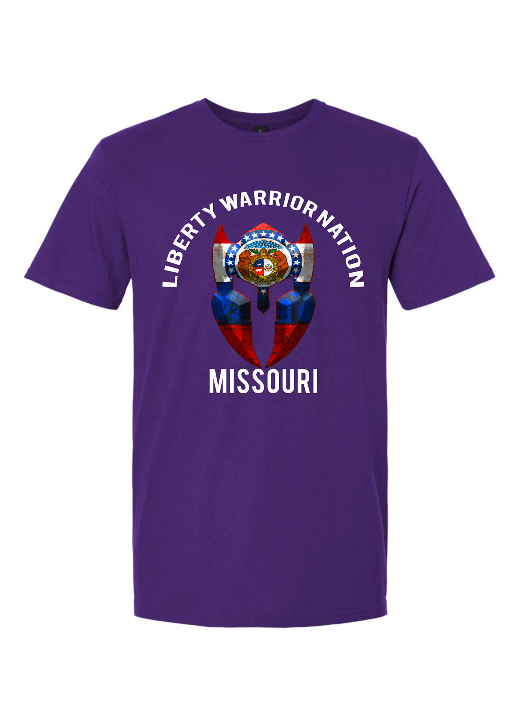 LWN Liberty Warrior Nation Missouri v2 with Text Shirt