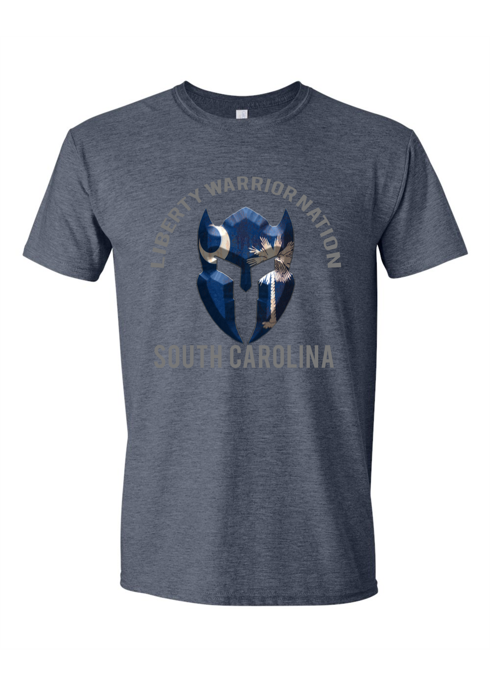LWN Liberty Warrior Nation South Carolina v2 with Text Shirt
