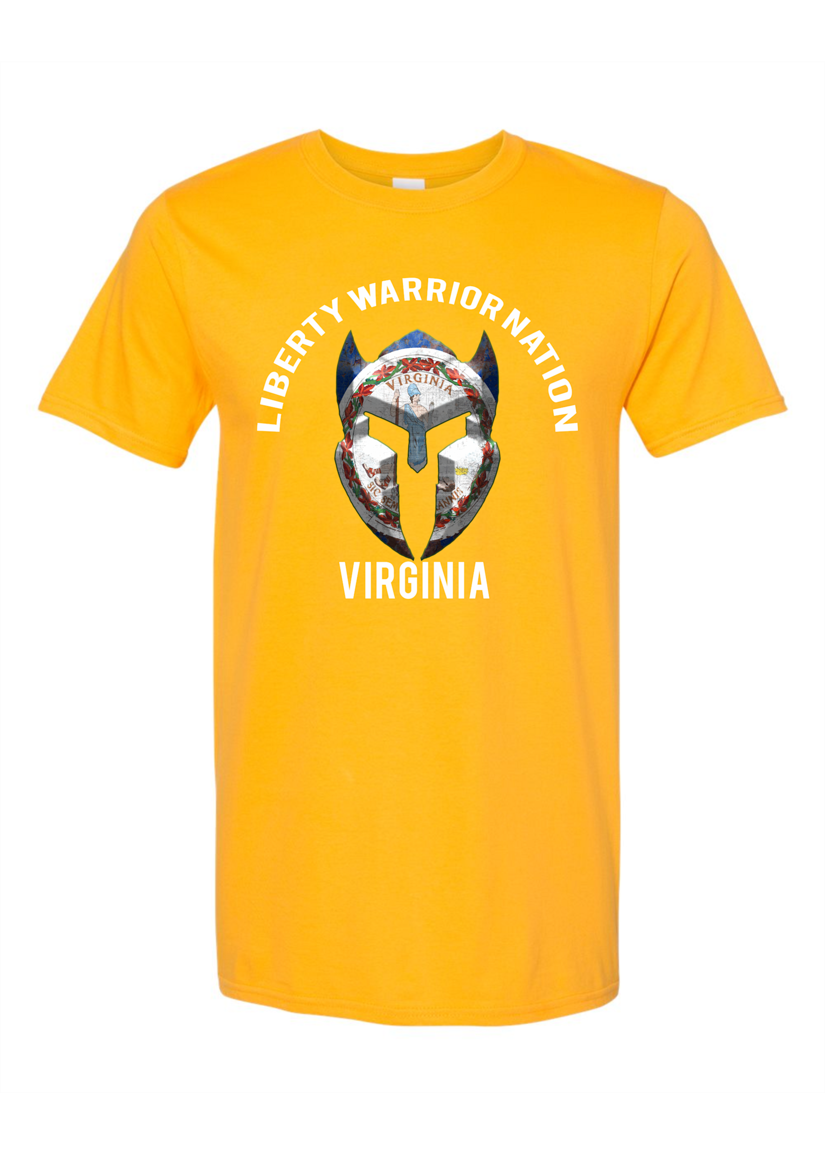 LWN Liberty Warrior Nation Virginia v2 with Text Shirt