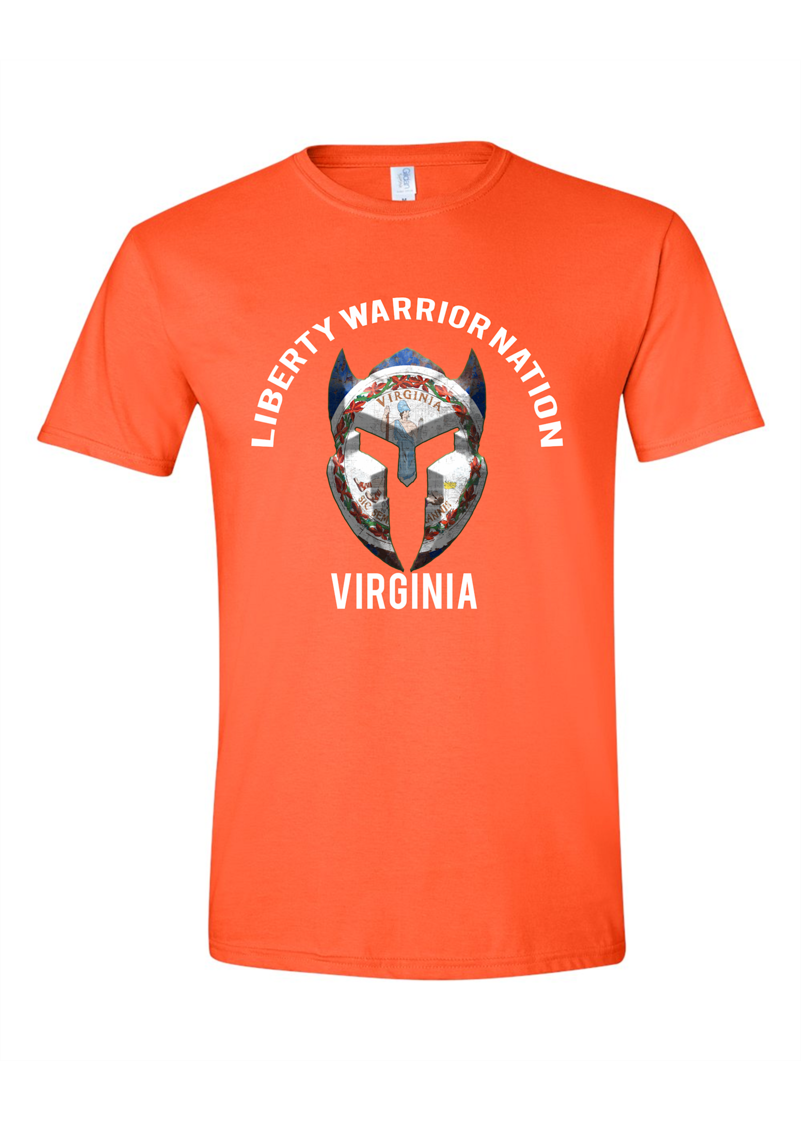 LWN Liberty Warrior Nation Virginia v2 with Text Shirt