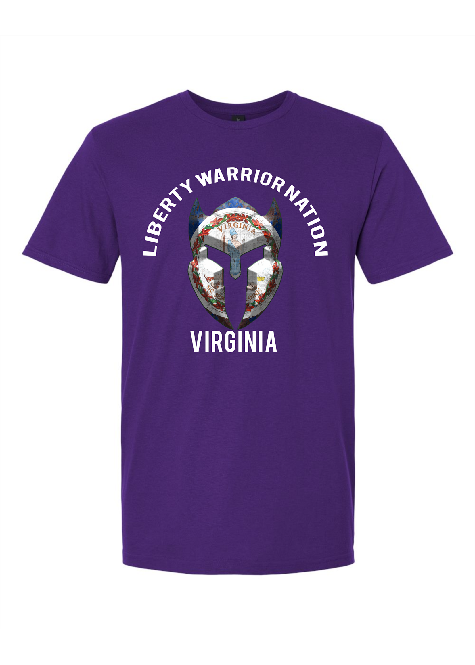 LWN Liberty Warrior Nation Virginia v2 with Text Shirt