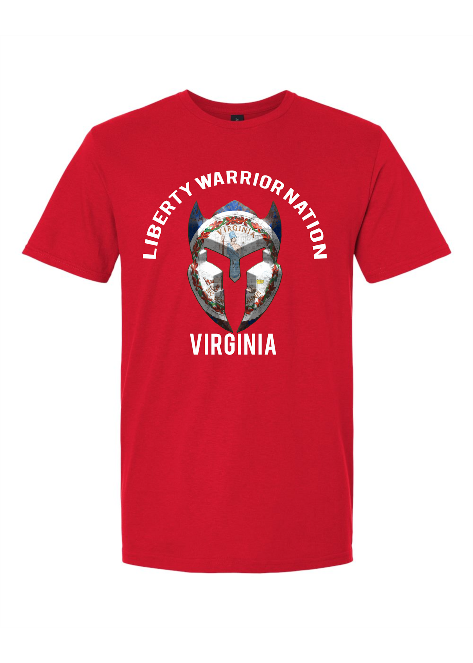 LWN Liberty Warrior Nation Virginia v2 with Text Shirt