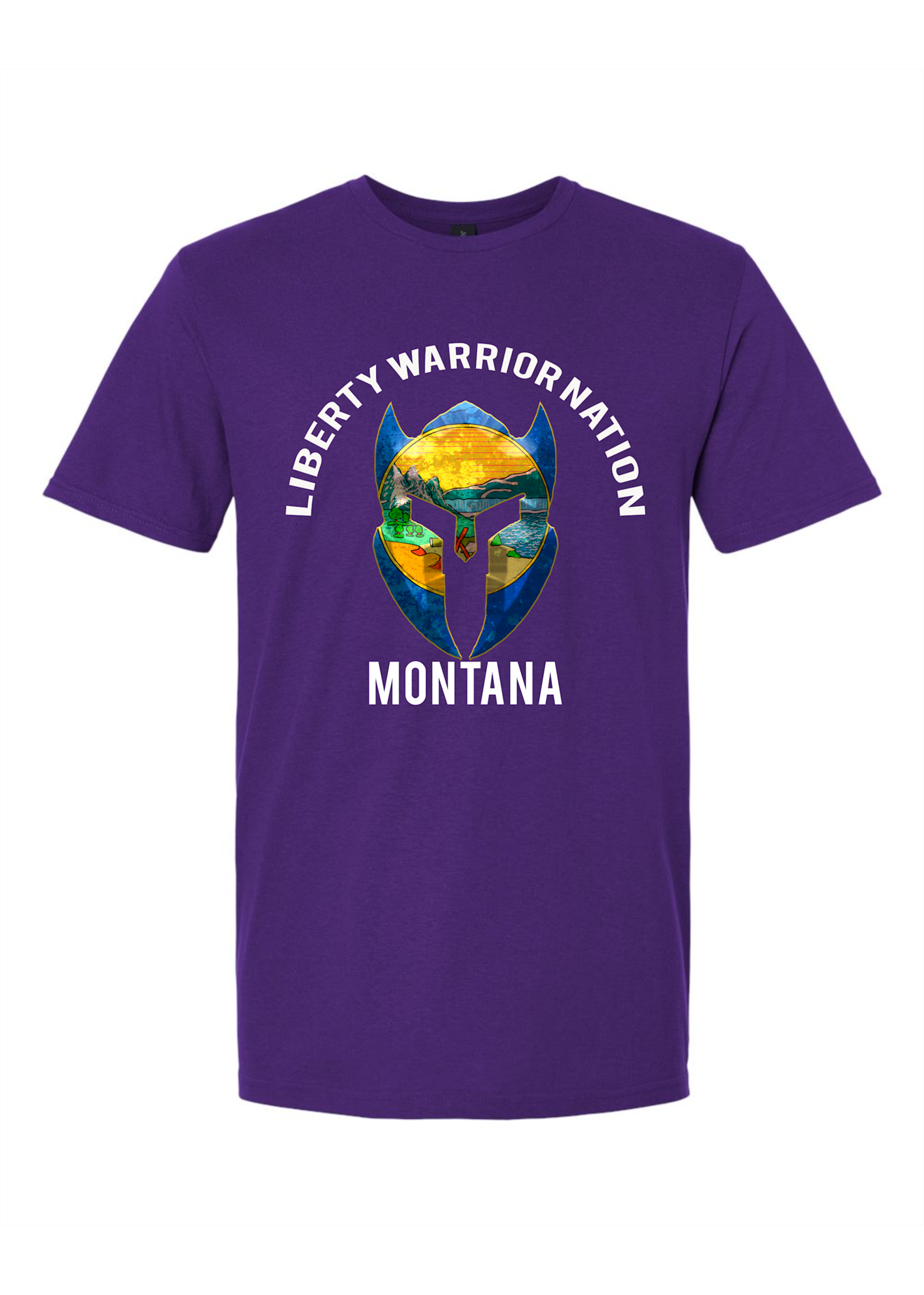 LWN Liberty Warrior Nation Montana v2 with Text Shirt