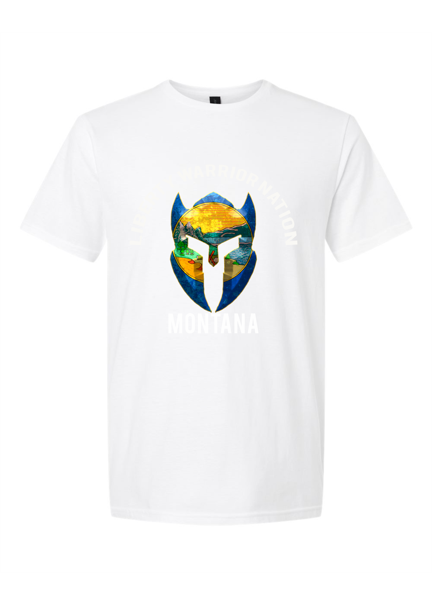 LWN Liberty Warrior Nation Montana v2 with Text Shirt