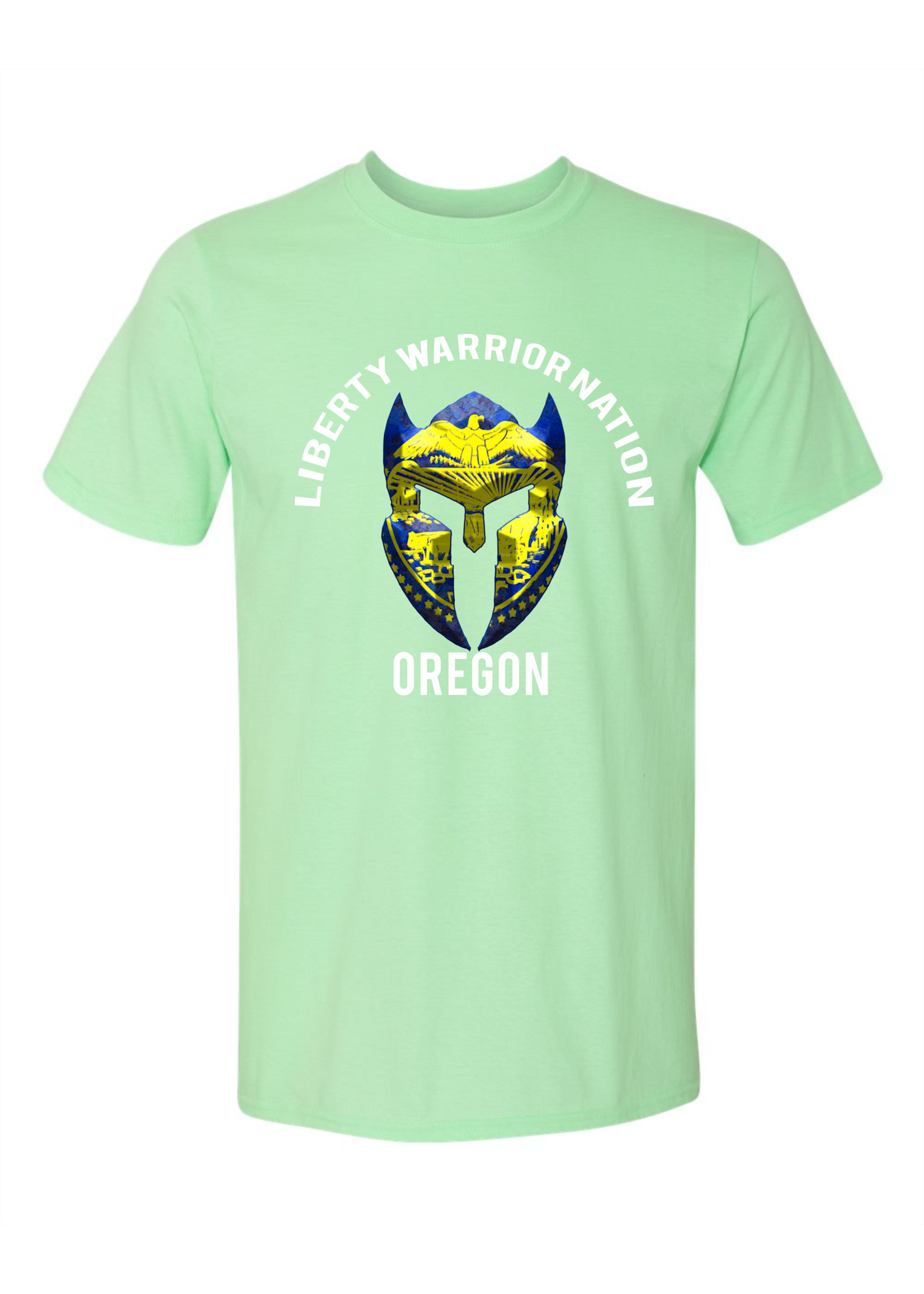 LWN Liberty Warrior Nation Oregon v2 with Text Shirt