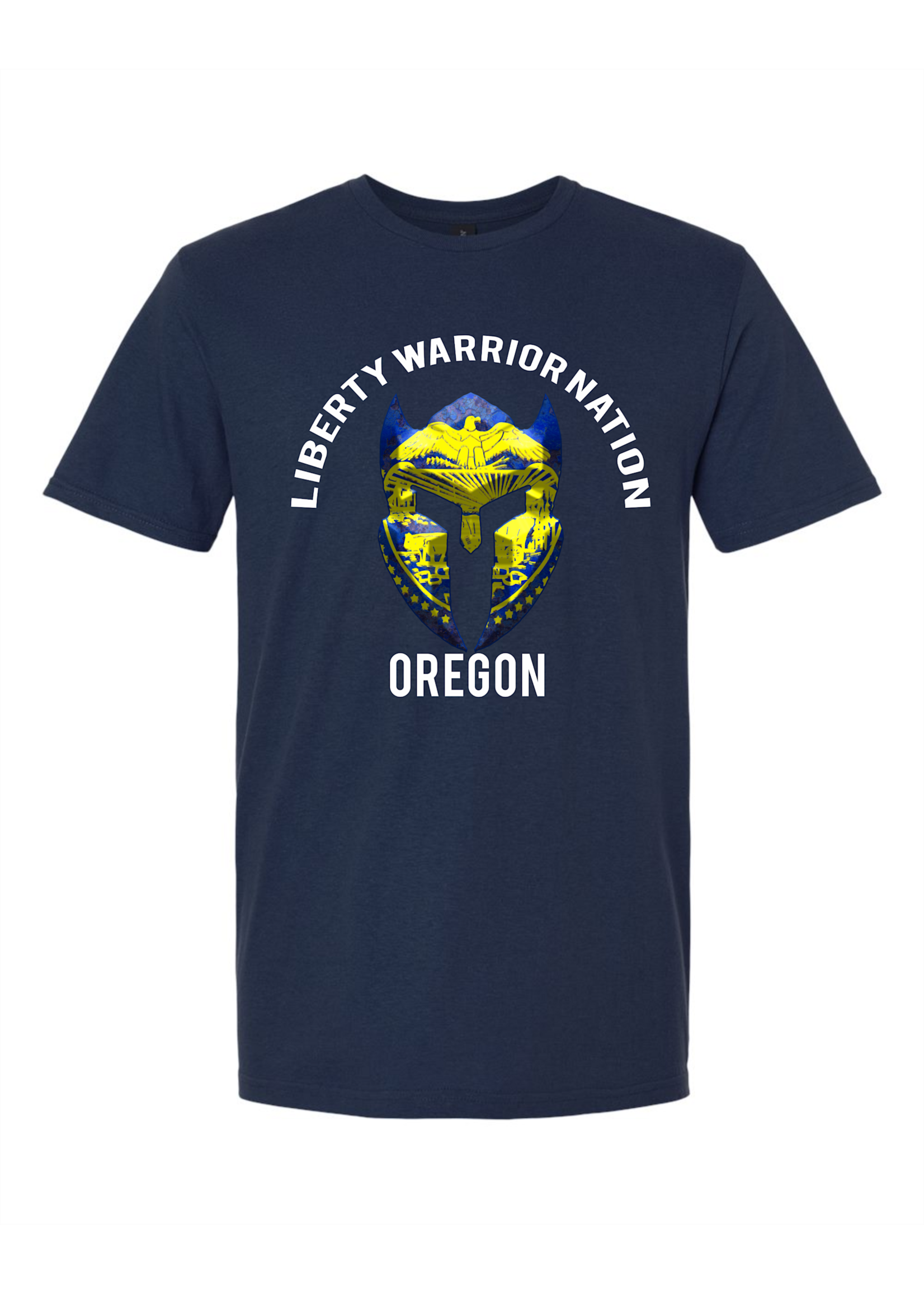 LWN Liberty Warrior Nation Oregon v2 with Text Shirt