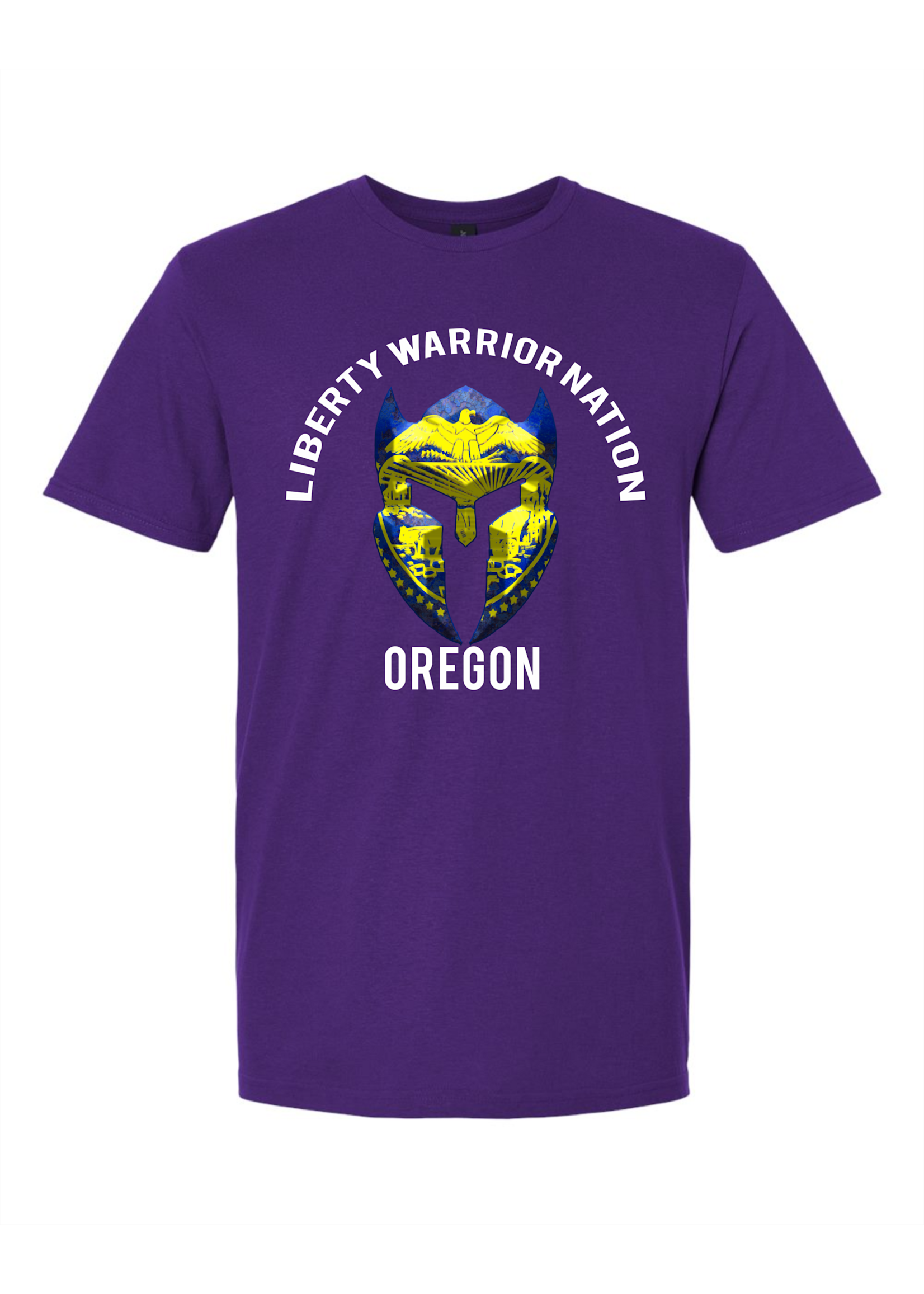 LWN Liberty Warrior Nation Oregon v2 with Text Shirt