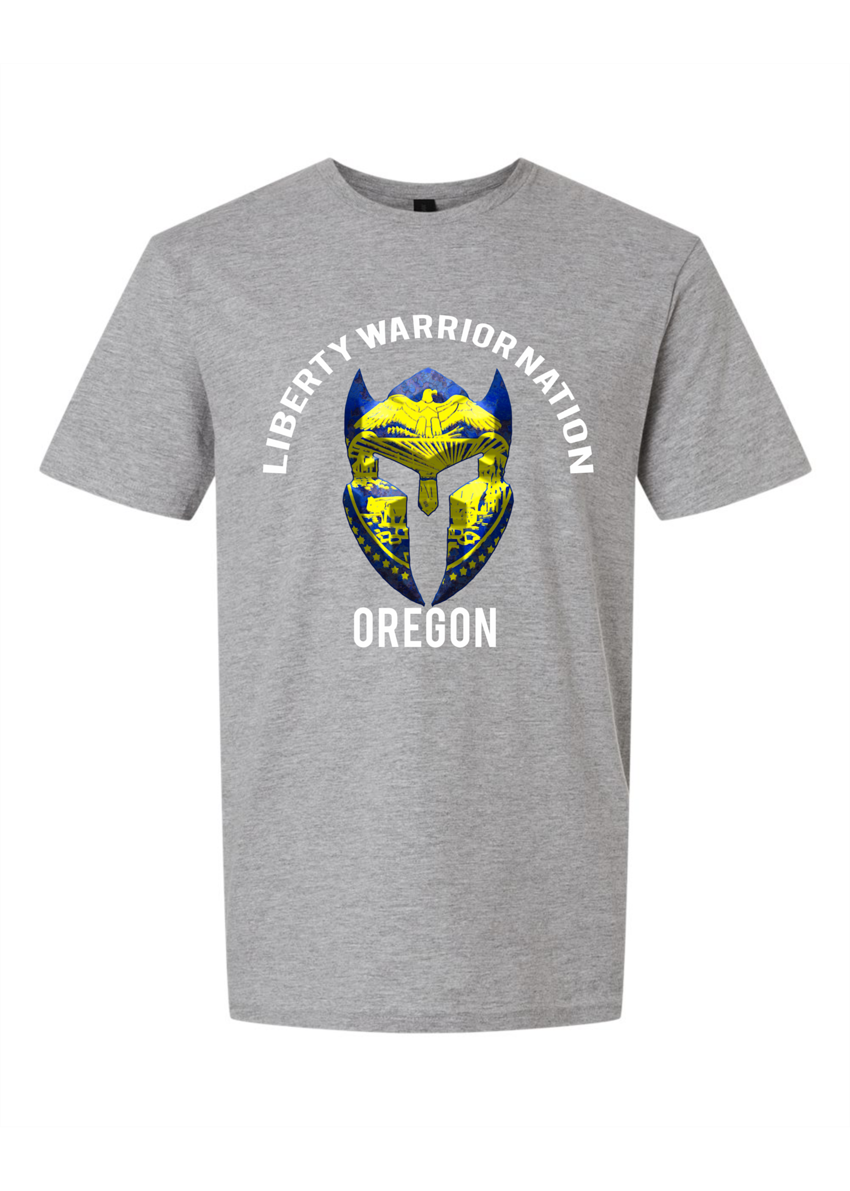 LWN Liberty Warrior Nation Oregon v2 with Text Shirt