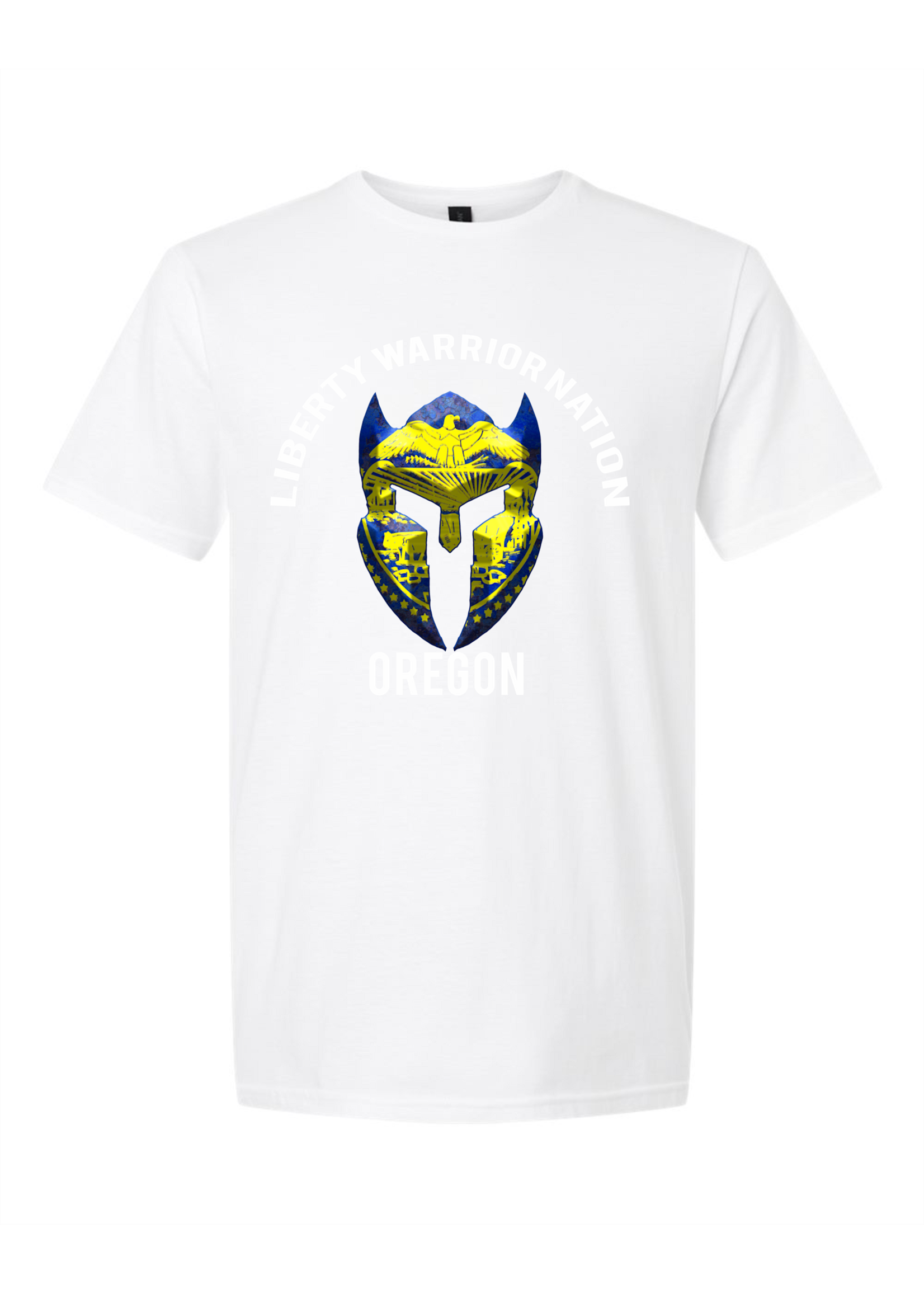 LWN Liberty Warrior Nation Oregon v2 with Text Shirt