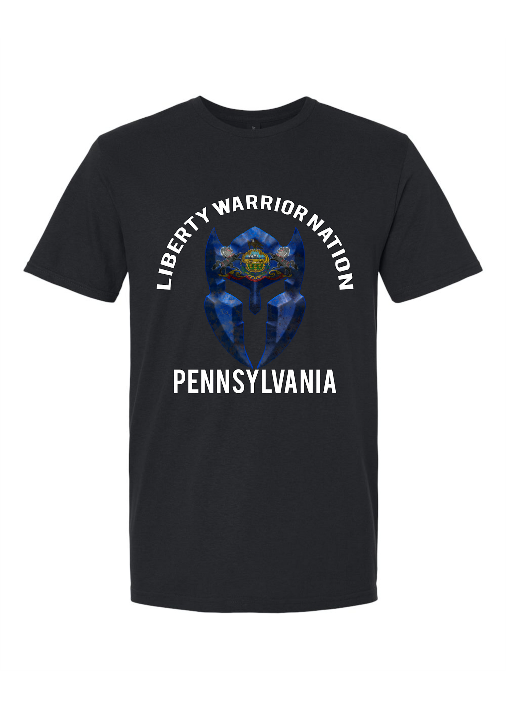 LWN Liberty Warrior Nation Pennsylvania v2 with Text Shirt
